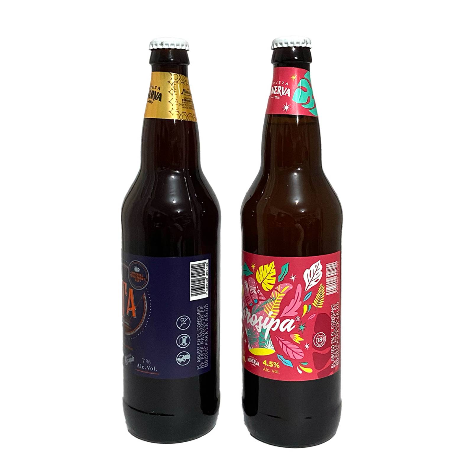 La Cajota Feliz Duo Pack Minerva 650 ml