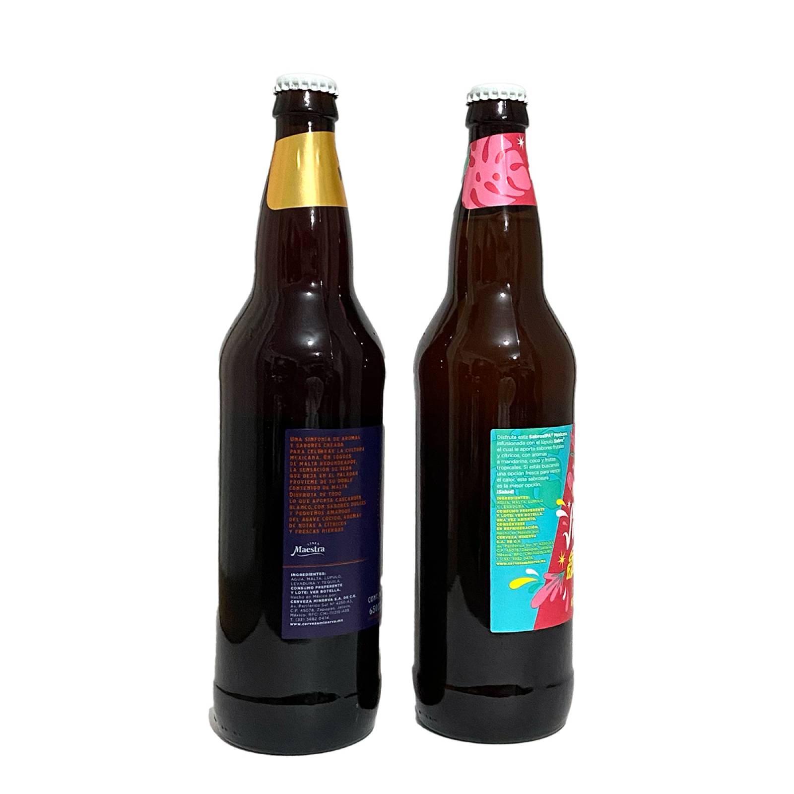 La Cajota Feliz Duo Pack Minerva 650 ml