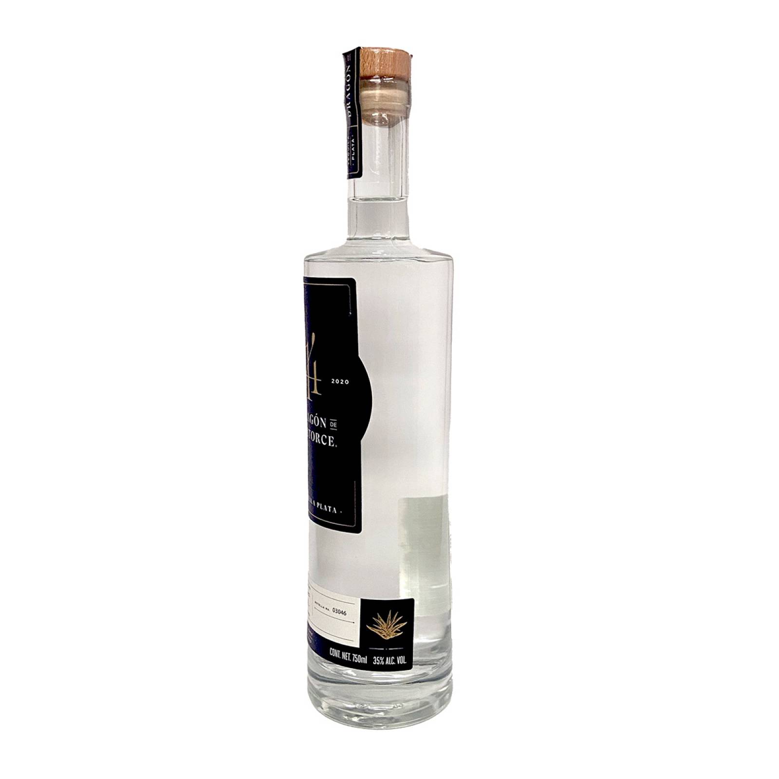 Tequila Dragón De Catorce Plata 750 ml