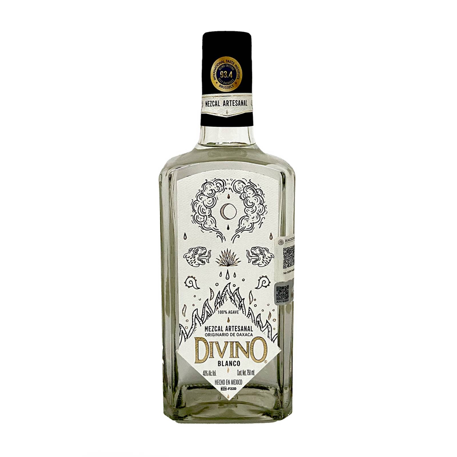 Mezcal Artesanal Divino Blanco 750 ml