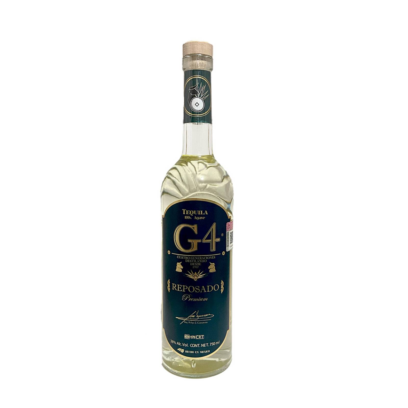 Tequila G4 Reposado Premium 750 Ml