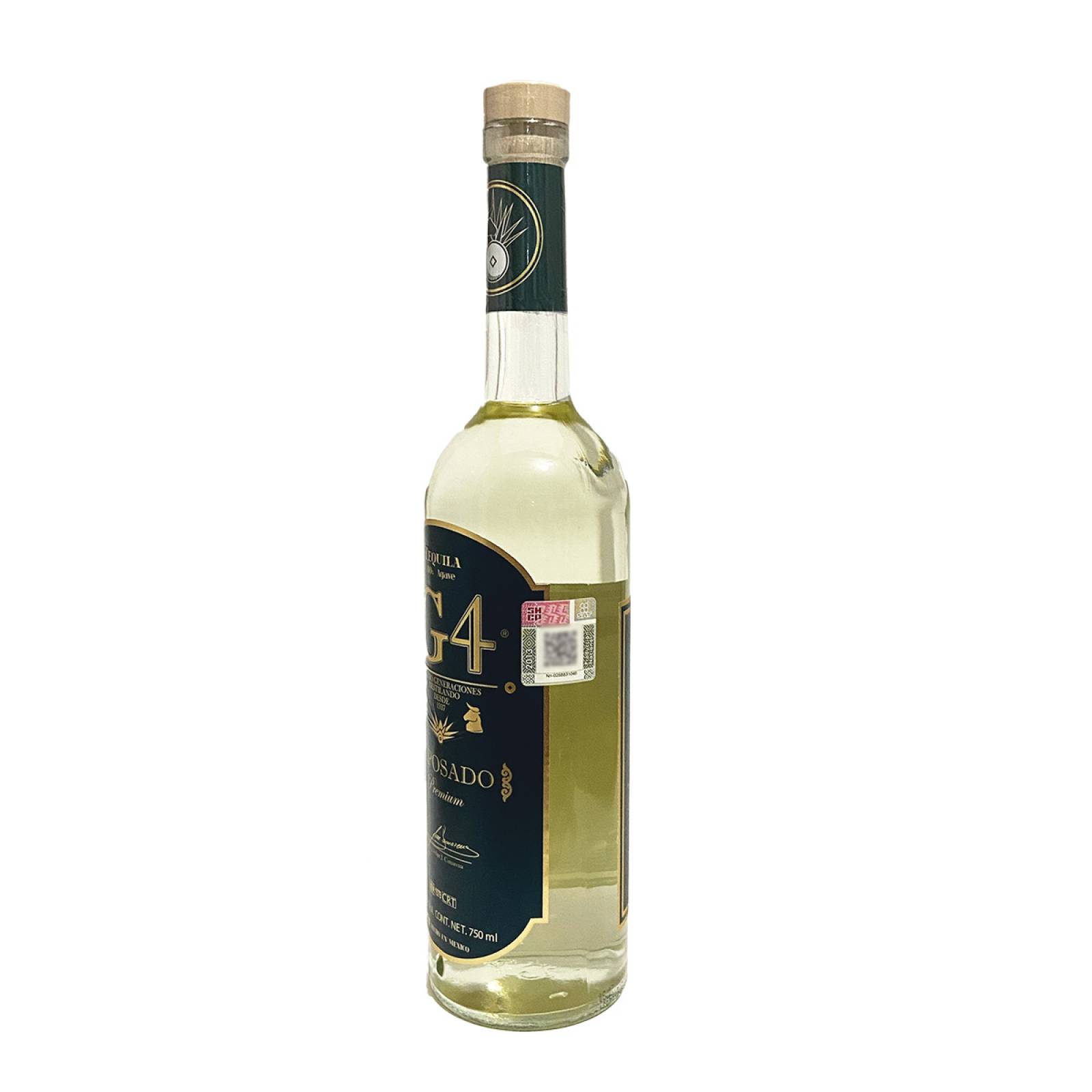 Tequila G4 Reposado Premium 750 Ml