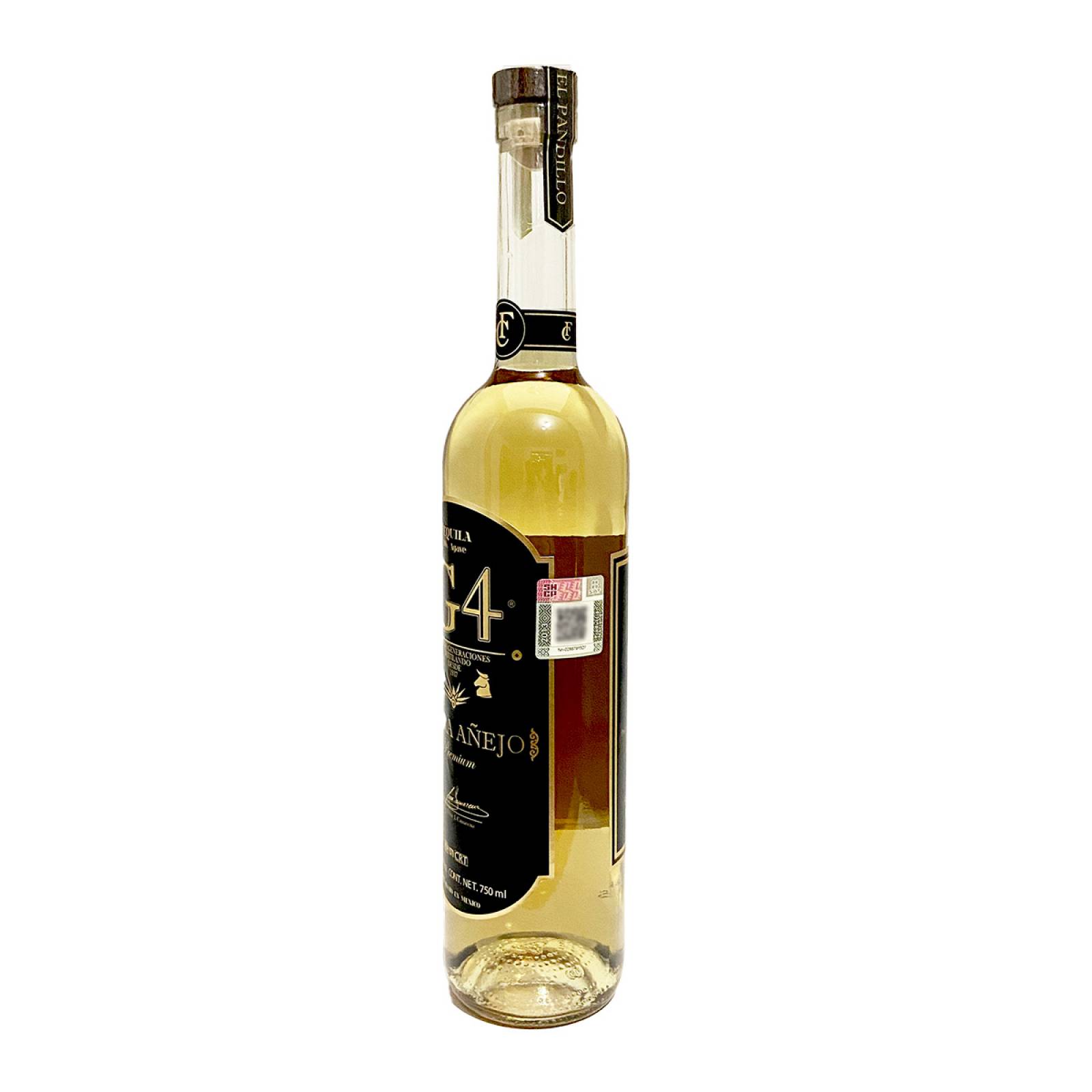 Tequila G4 Extra Añejo Premium 750 Ml