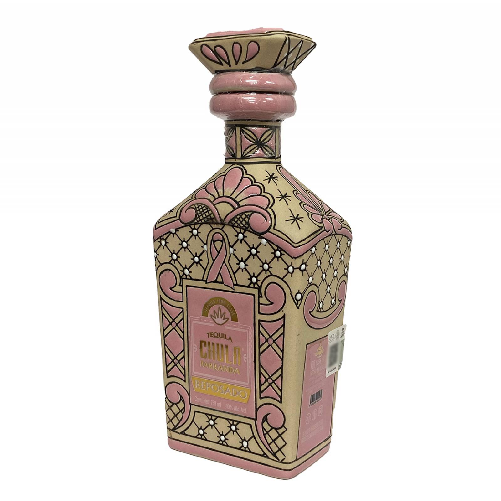 Tequila Chula Parranda Reposado Explórate Cerámica 750 Ml