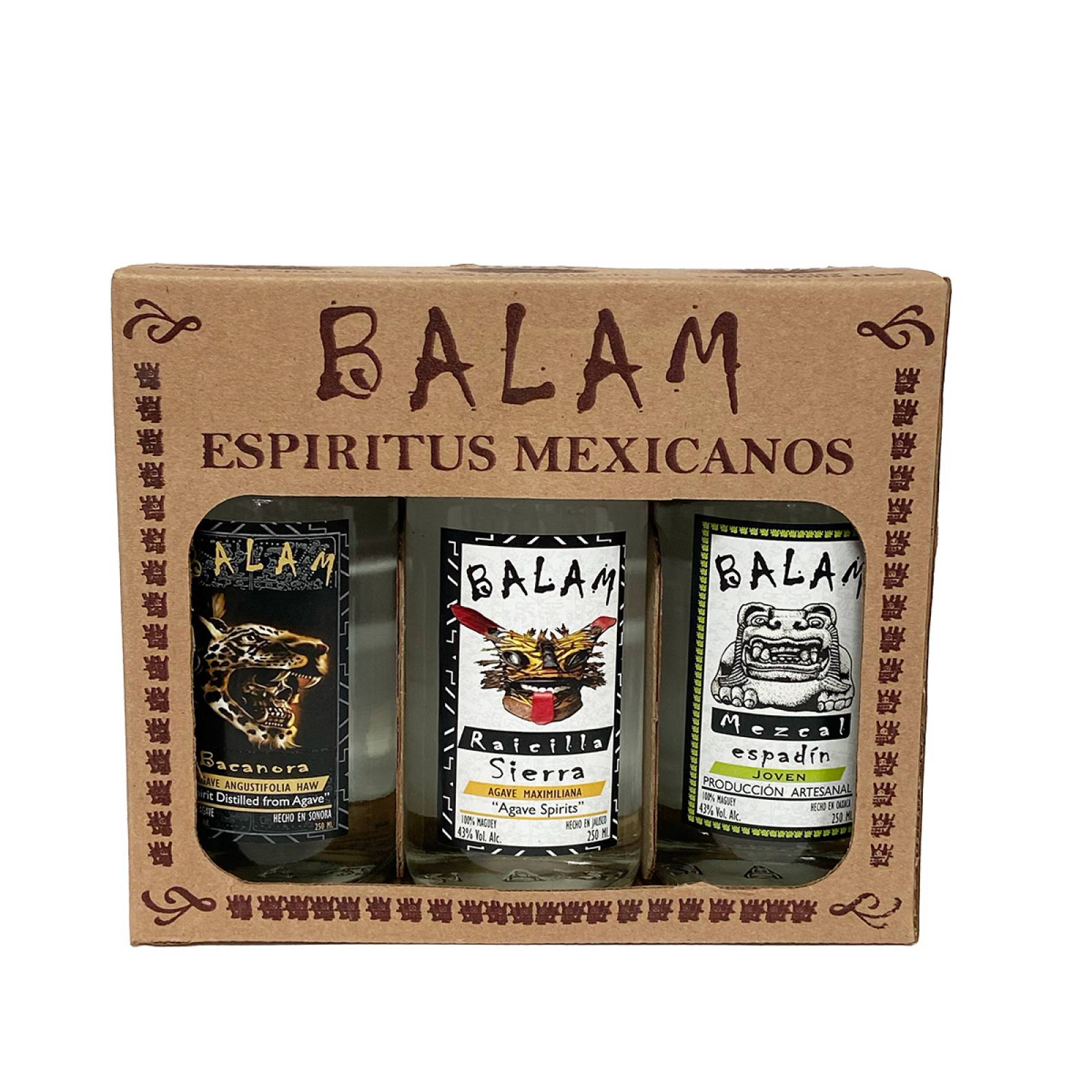Tripack Estuche Balam Espíritus Mexicanos 250 Ml