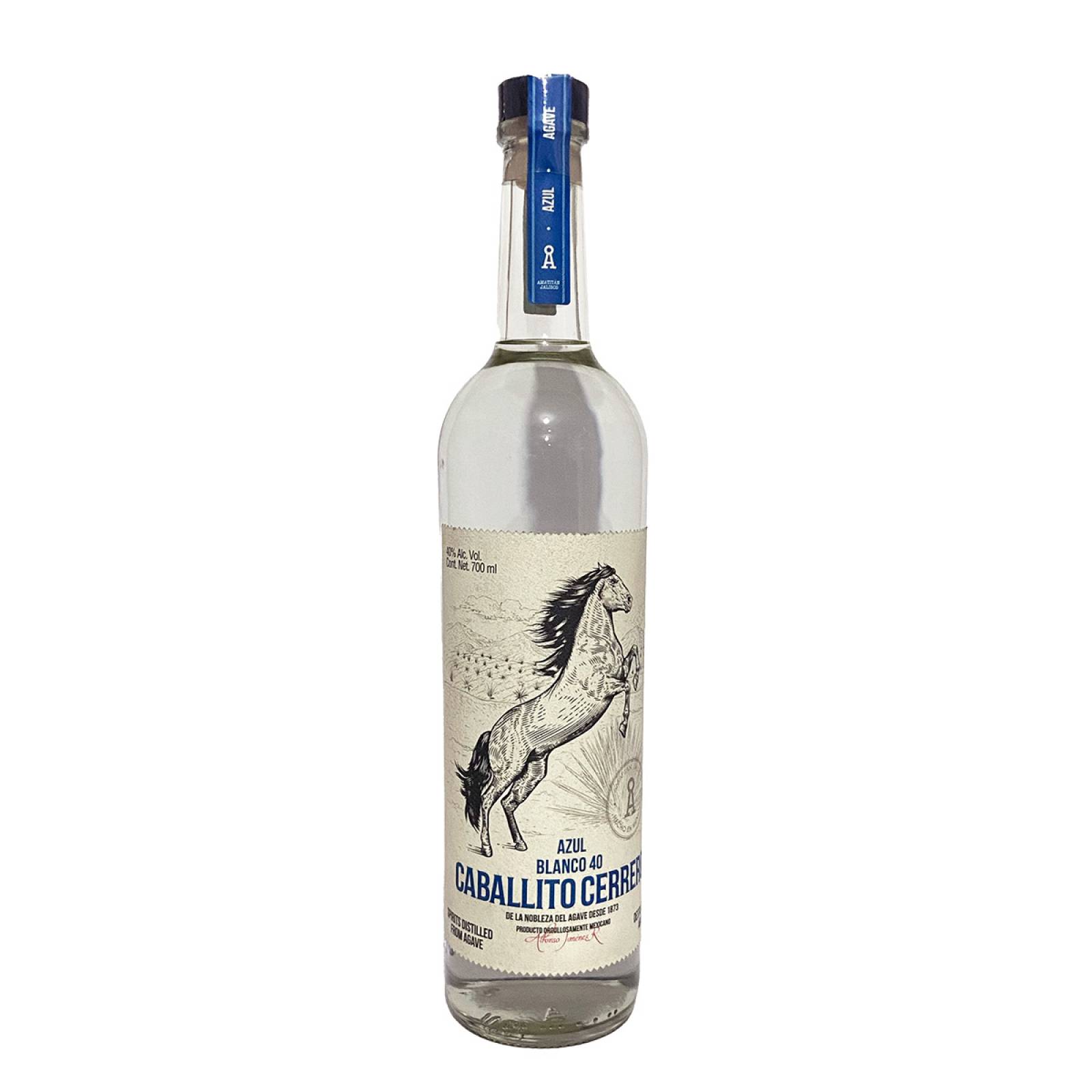 Destilado De Agave Caballito Cerrero Blanco 40 700 Ml