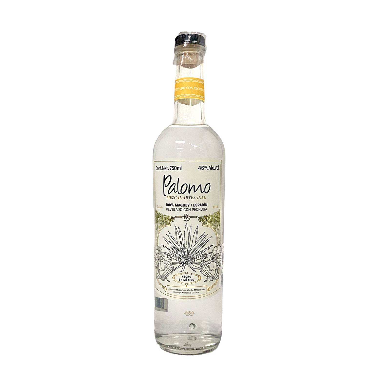 Mezcal Artesanal Palomo Destilado Con Pechuga 750 ml