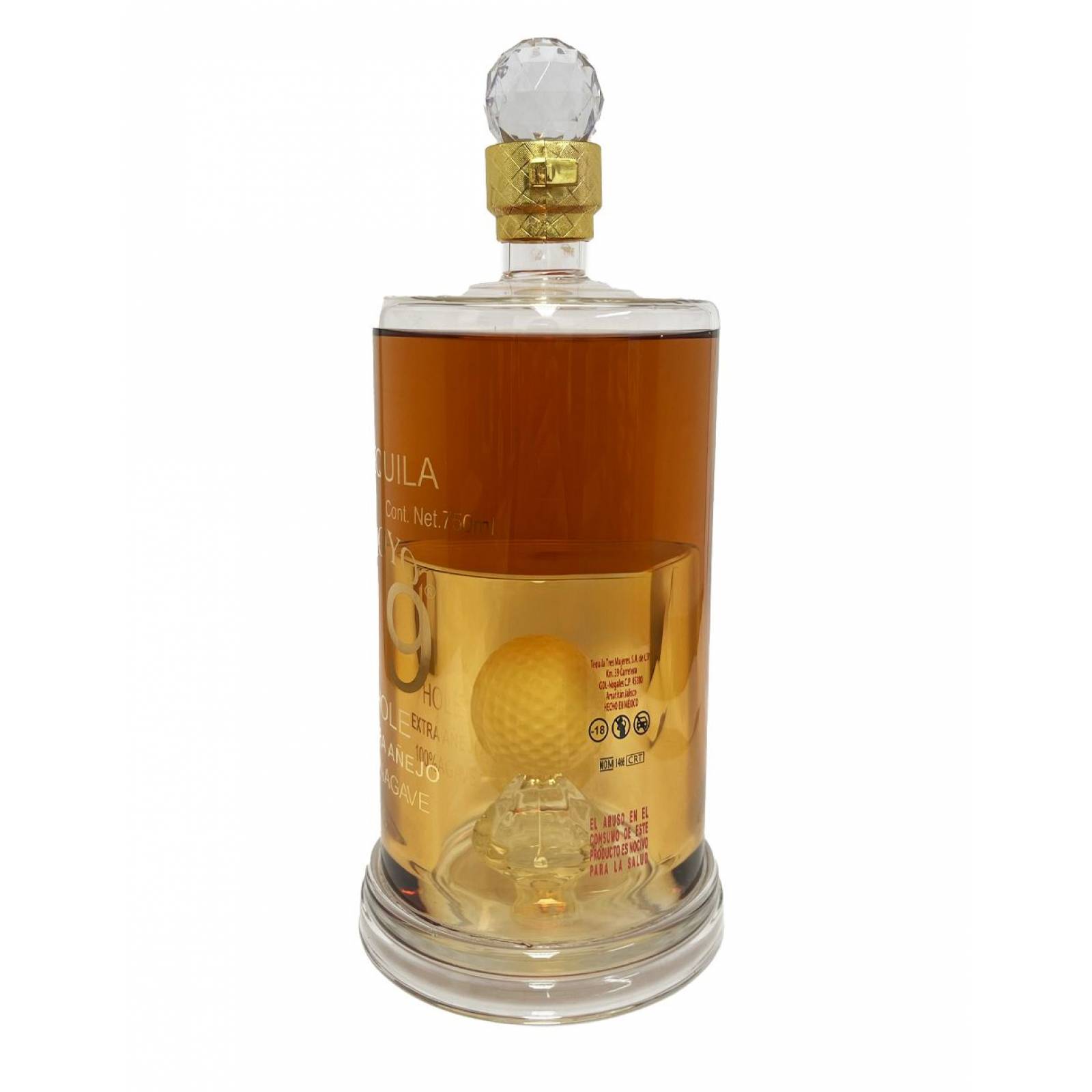Tequila Hoyo 19 Hole Extra Añejo 750 Ml