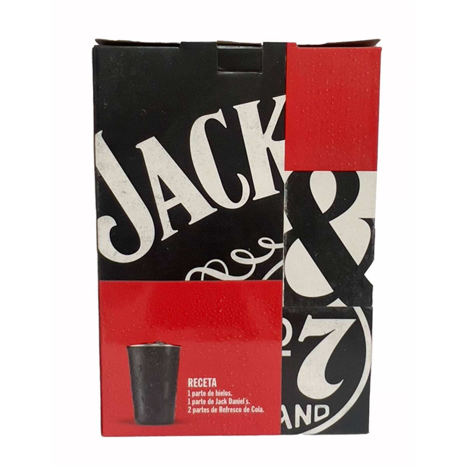 Whiskey Jack Daniel´s con Vaso de Acero Inoxidable 700 Ml