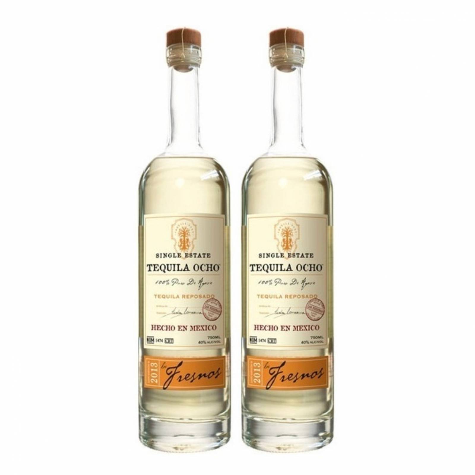 Dos Botellas Tequila Ocho Reposado 750ml