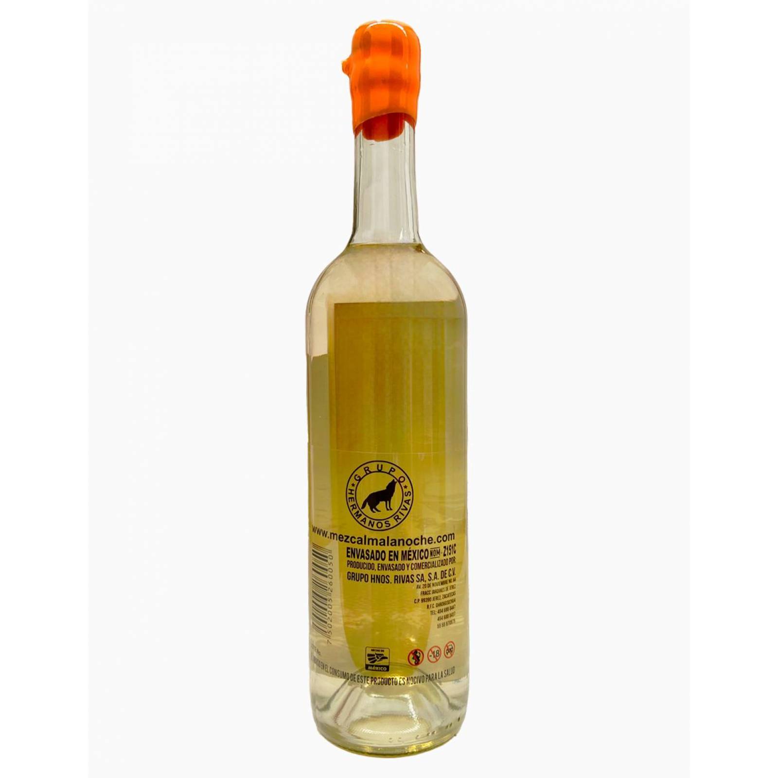 Mezcal Mala Noche Reposado 100% Agave 750 Ml