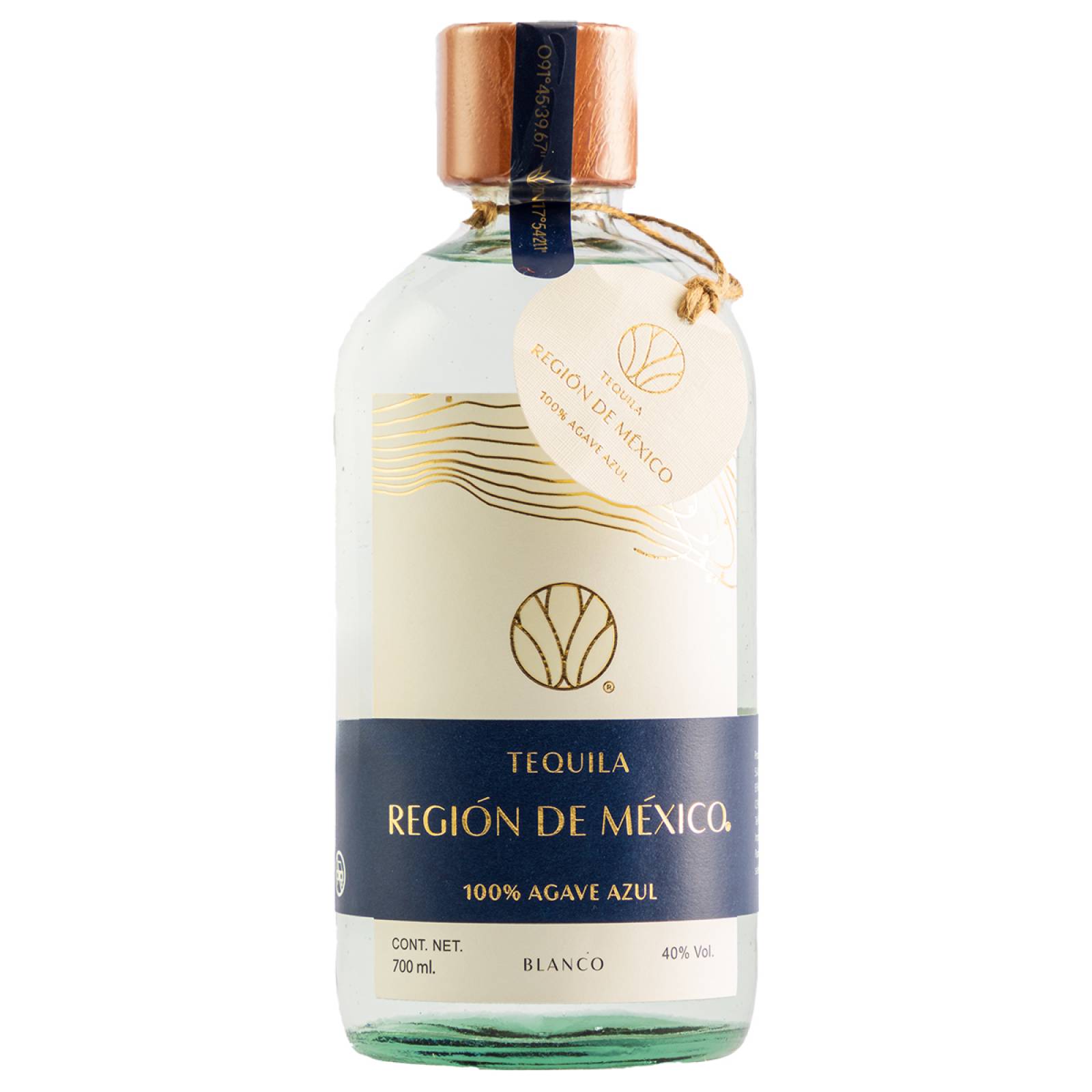 Tequila Región De México Blanco 700 Ml.
