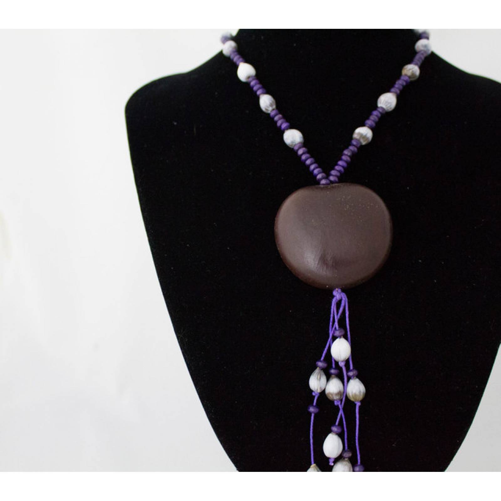 Collar semilla corazon