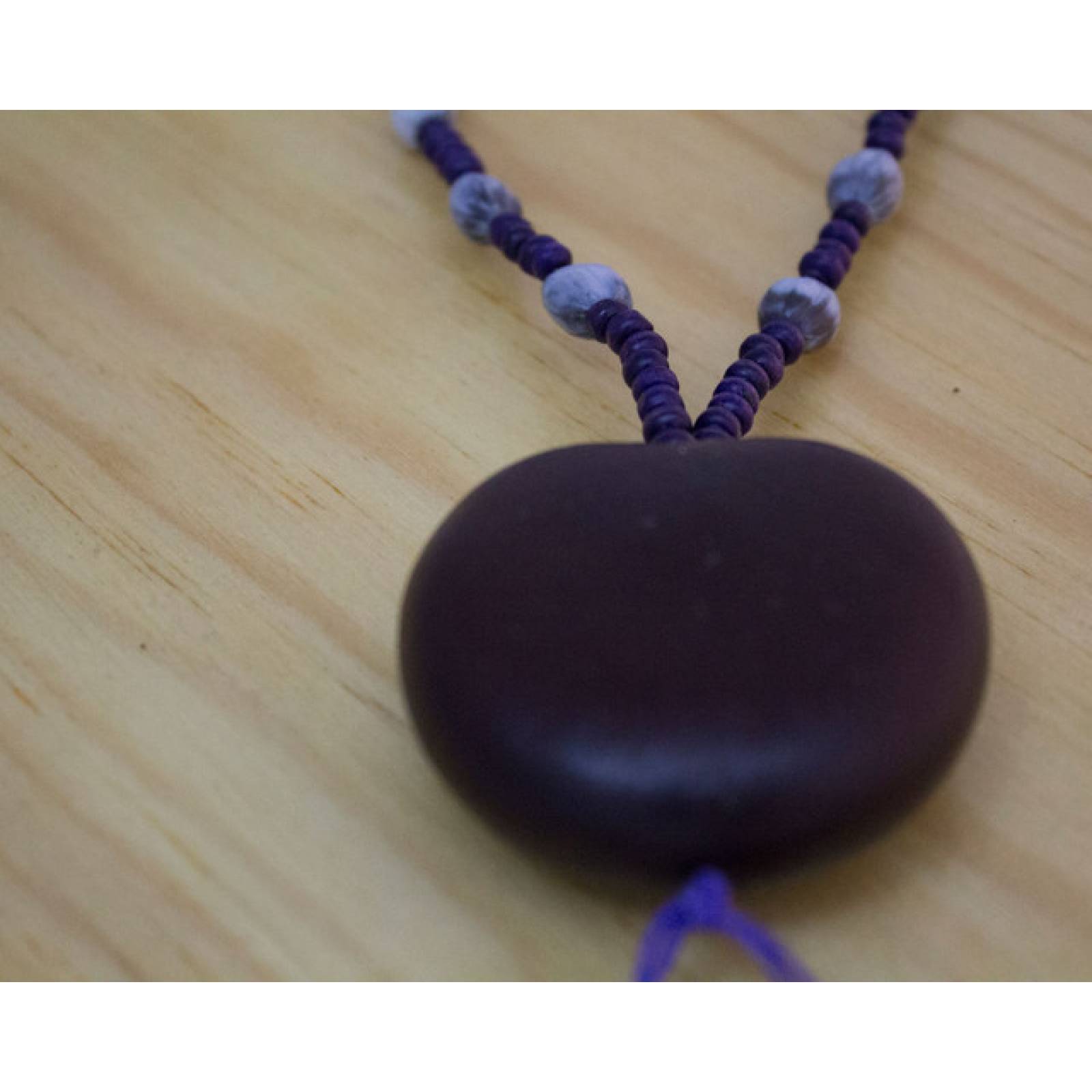 Collar semilla corazon