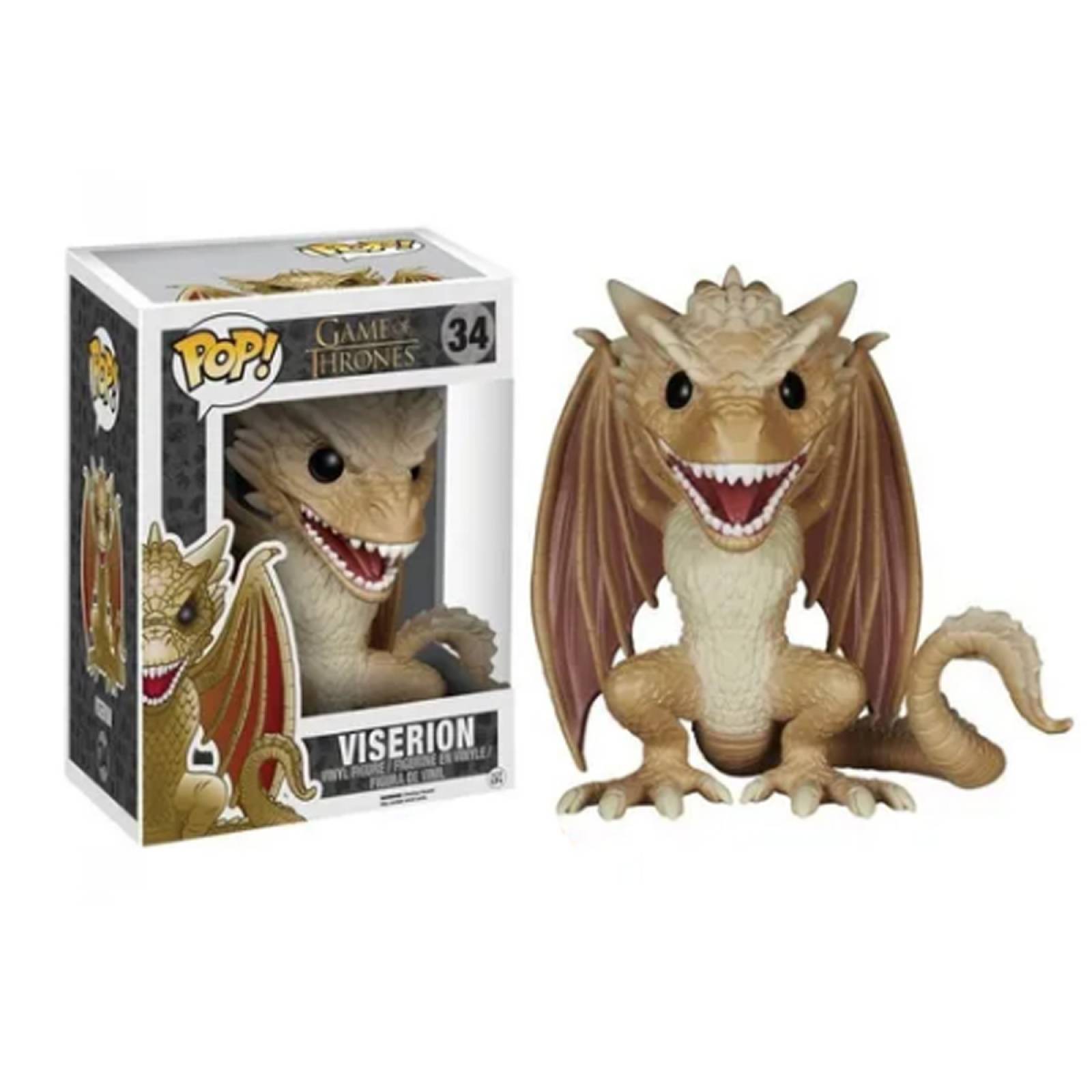 Funko Pop Viserion Nuevo 34 Game Of Thrones