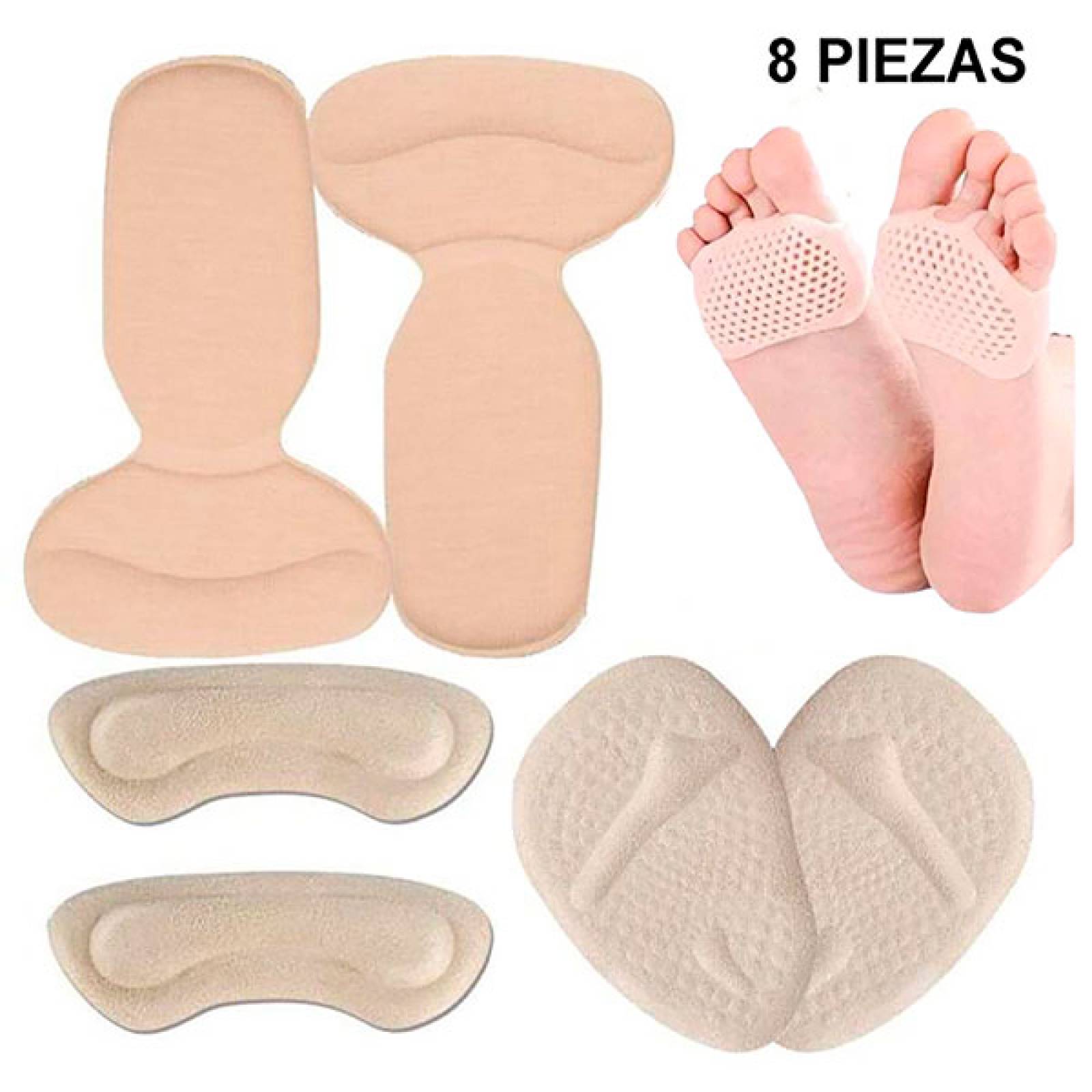 MADIOLA Kit de Almohadillas para Pie Amortiguantes, Alivio Dolor en el Antepié, Prevencion Callos y Ampollas