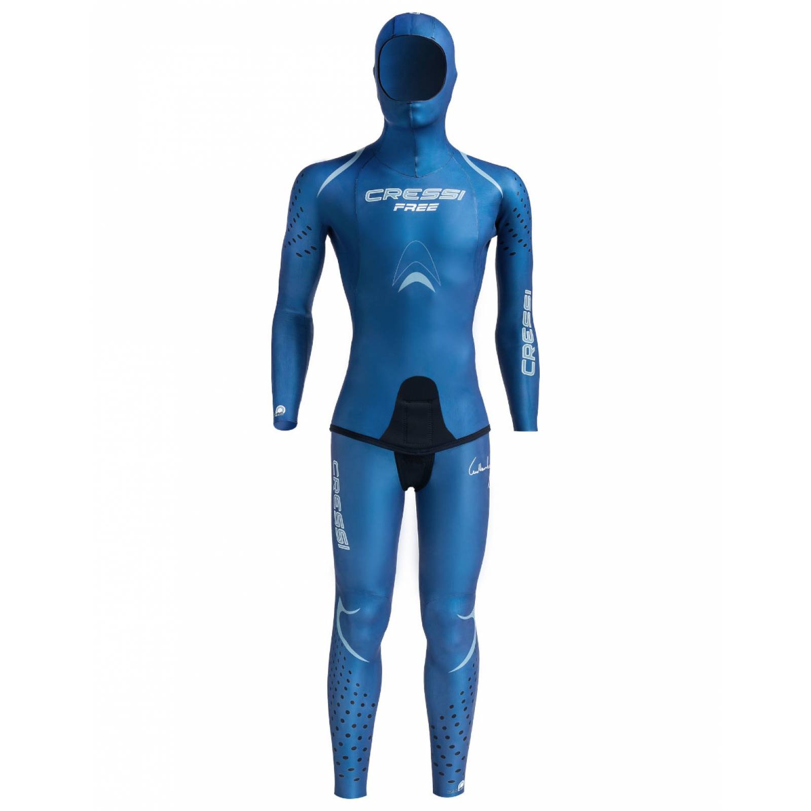 Traje de Neopreno CRESSI Free Man 3.5 mm Para Freediving