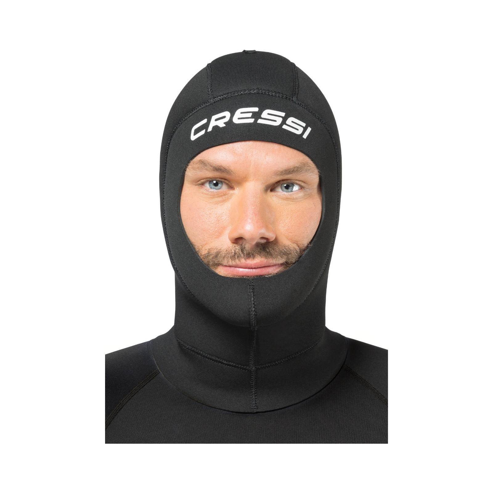 Capucha de Neopreno CRESSI Solo Hood 5 mm Para Buceo.