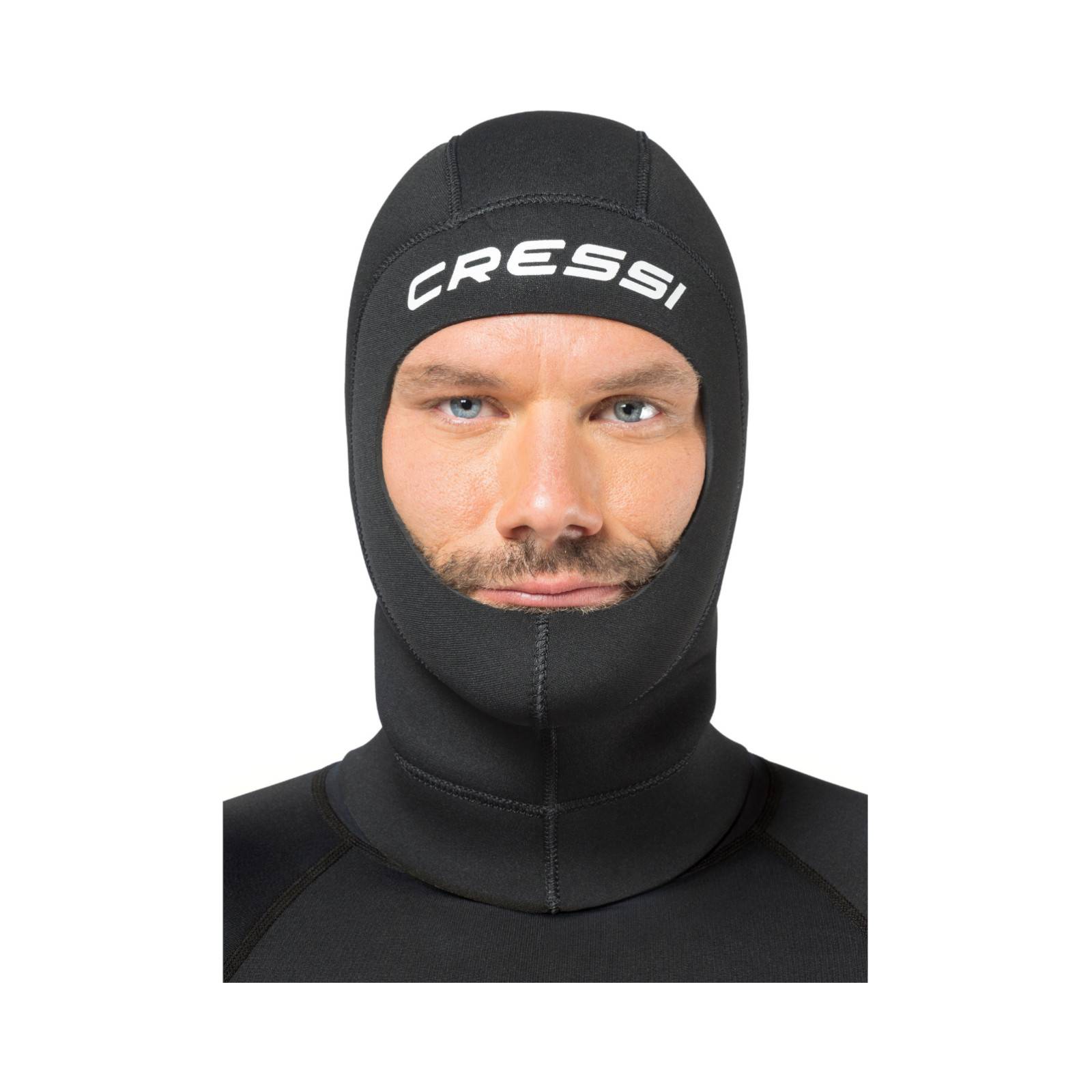 Capucha de Neopreno CRESSI Solo Hood 3 mm Para Buceo