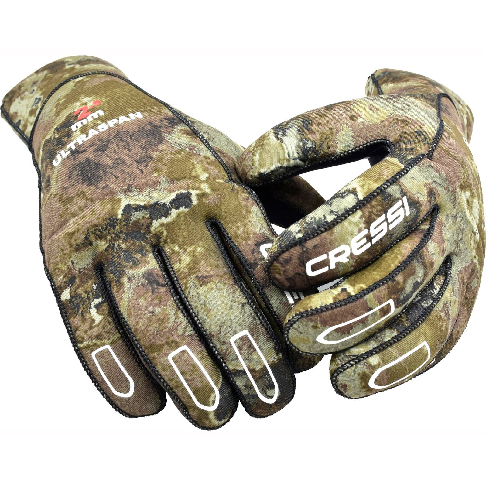 Guante de Neopreno CRESSI Ultraspan Camo 2.5mm Para Buceo