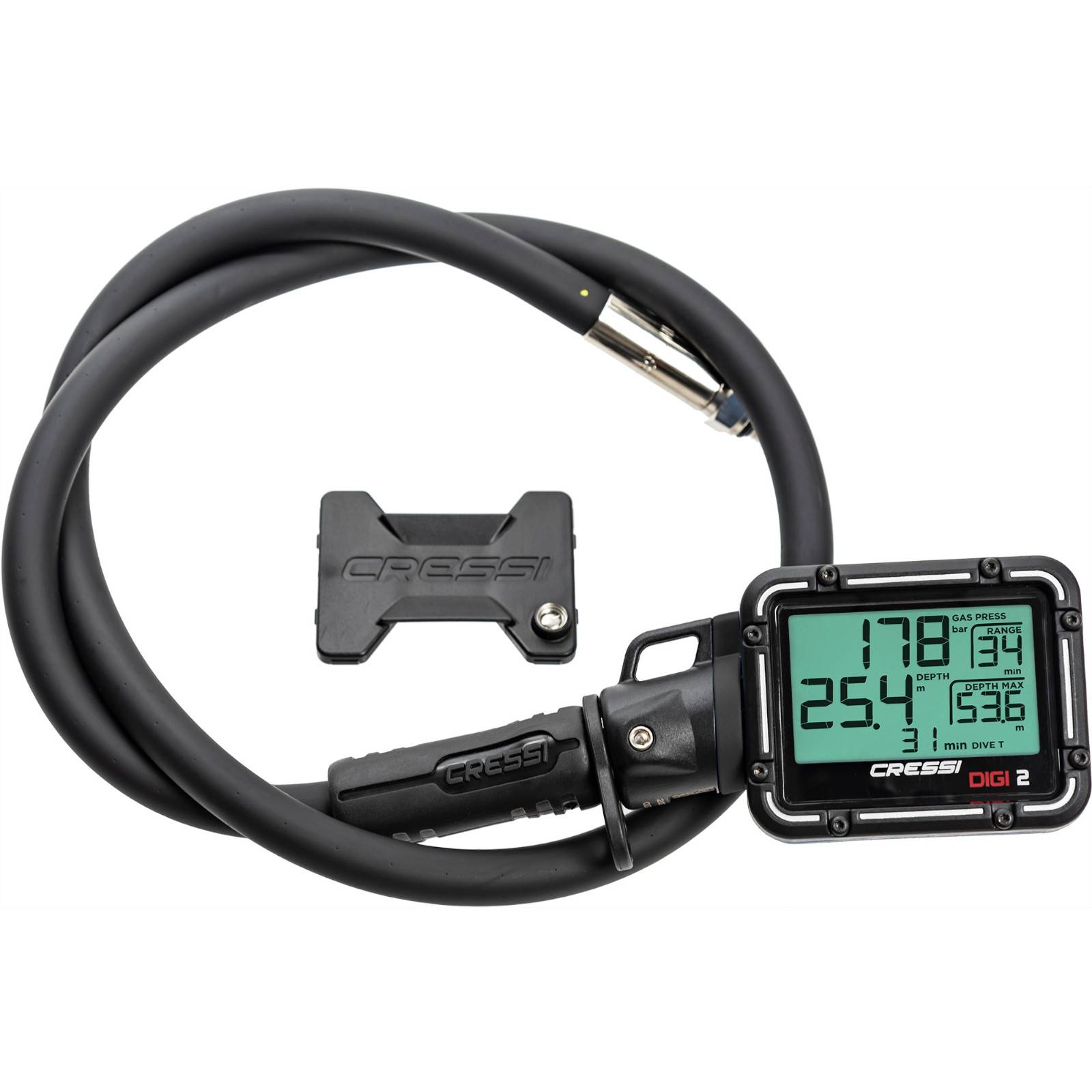 Computadora Consola CRESSI DIGI 2 Buceo Técnico y Avanzado Negro
