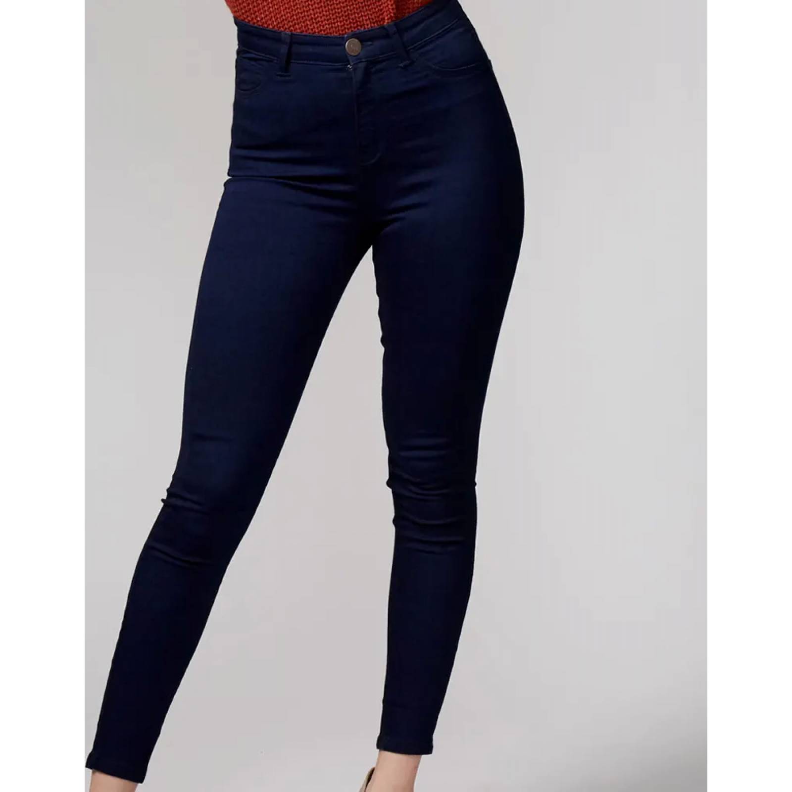 Jeans casual dama azul marino Atmosphere Dnm modelo 0343