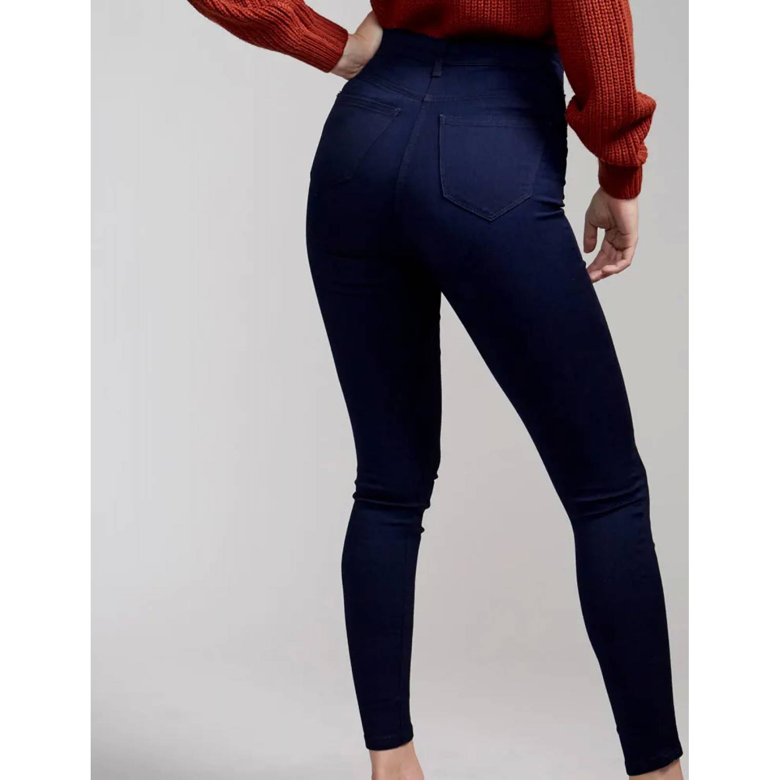 Jeans casual dama azul marino Atmosphere Dnm modelo 0343