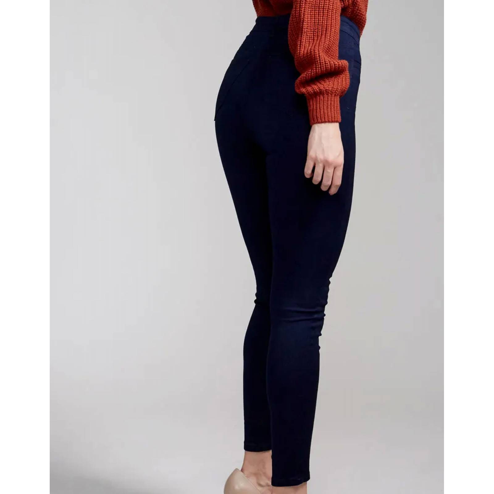 Jeans casual dama azul marino Atmosphere Dnm modelo 0343