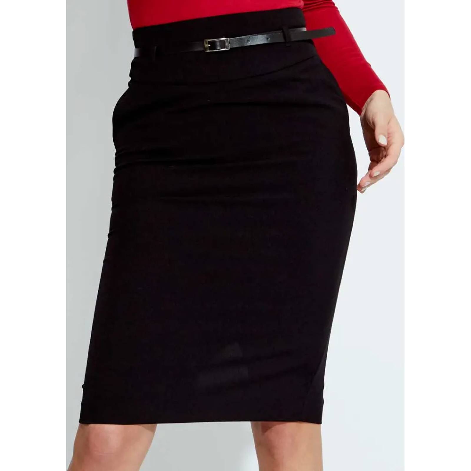 Falda de vestir (formal) dama negro Choppard modelo 558A