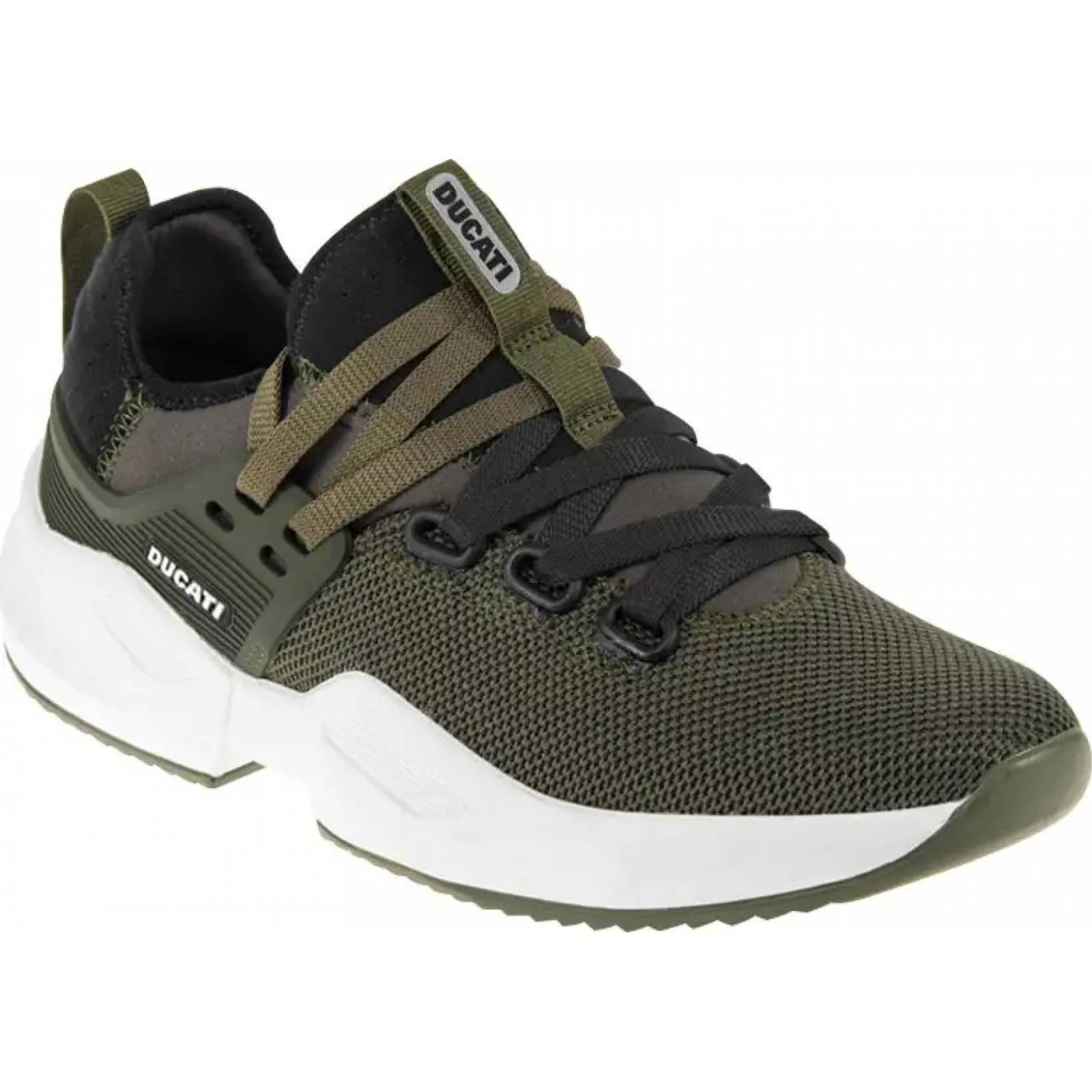 Choclo tenis casual urbano caballero verde olivo Ducati modelo 8468