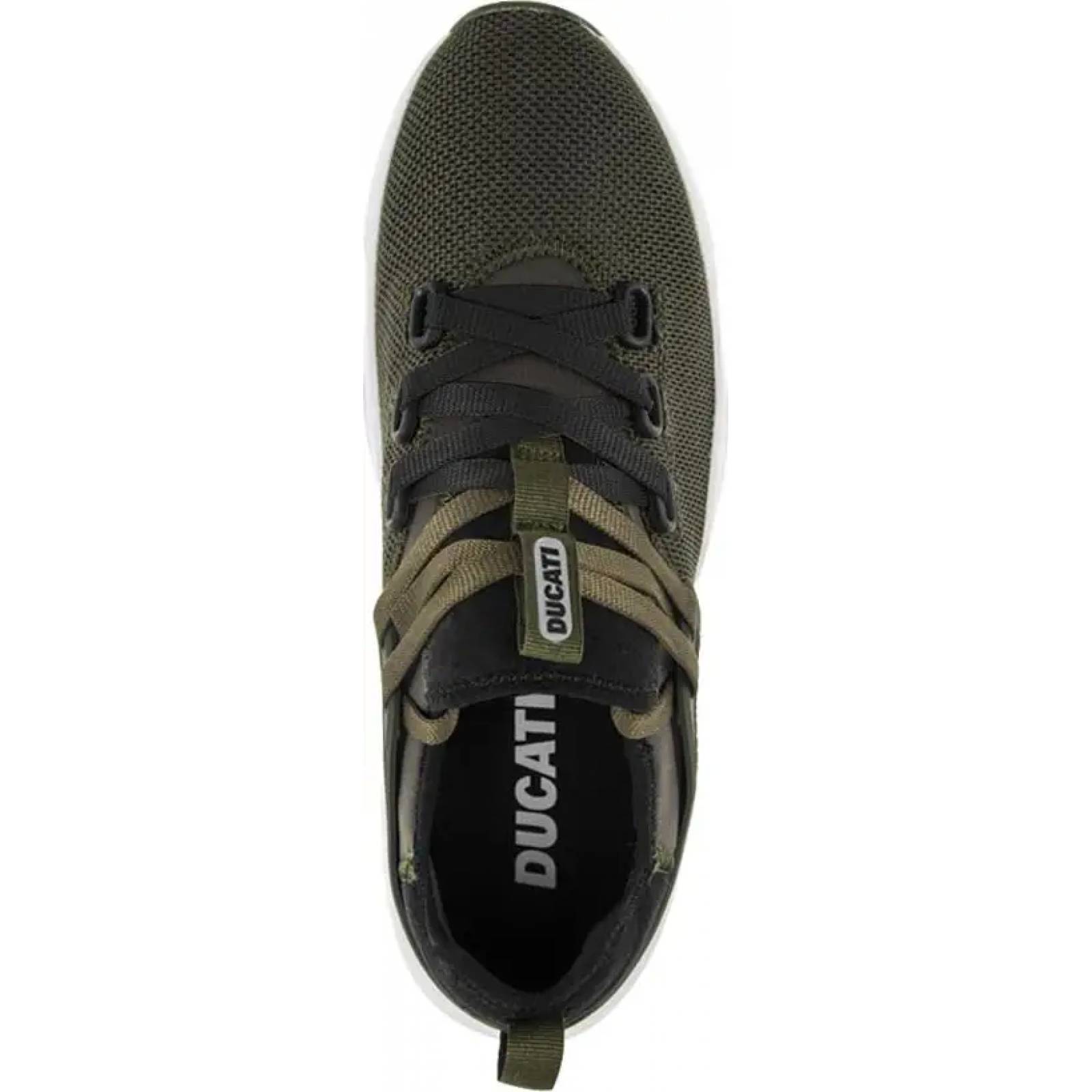 Choclo tenis casual urbano caballero verde olivo Ducati modelo 8468