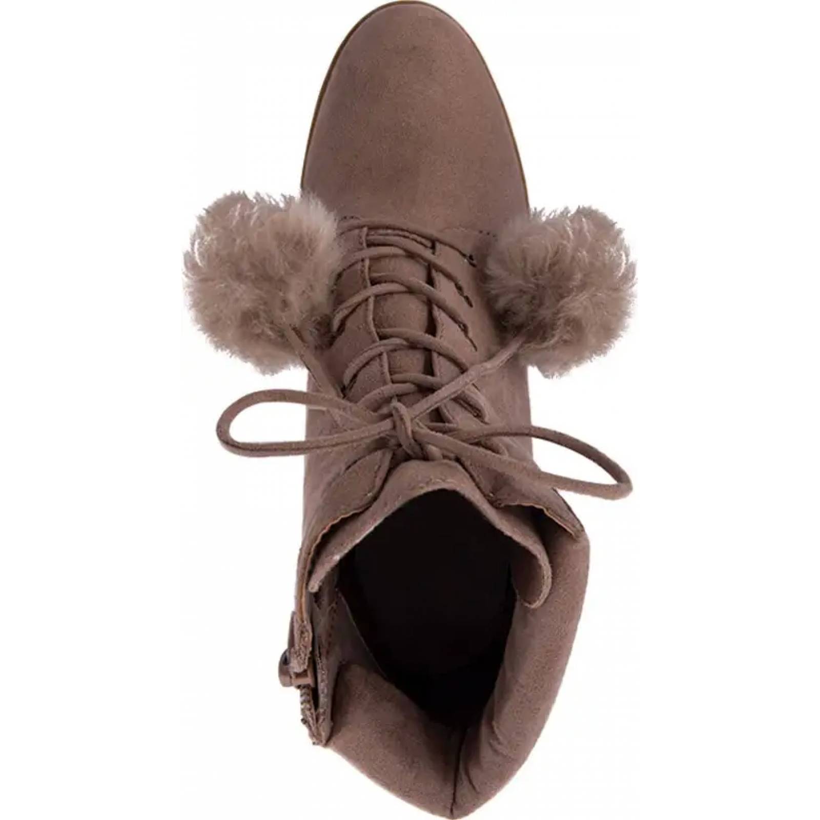 Bota vestir dama taupe Gloria Trevi modelo E27S