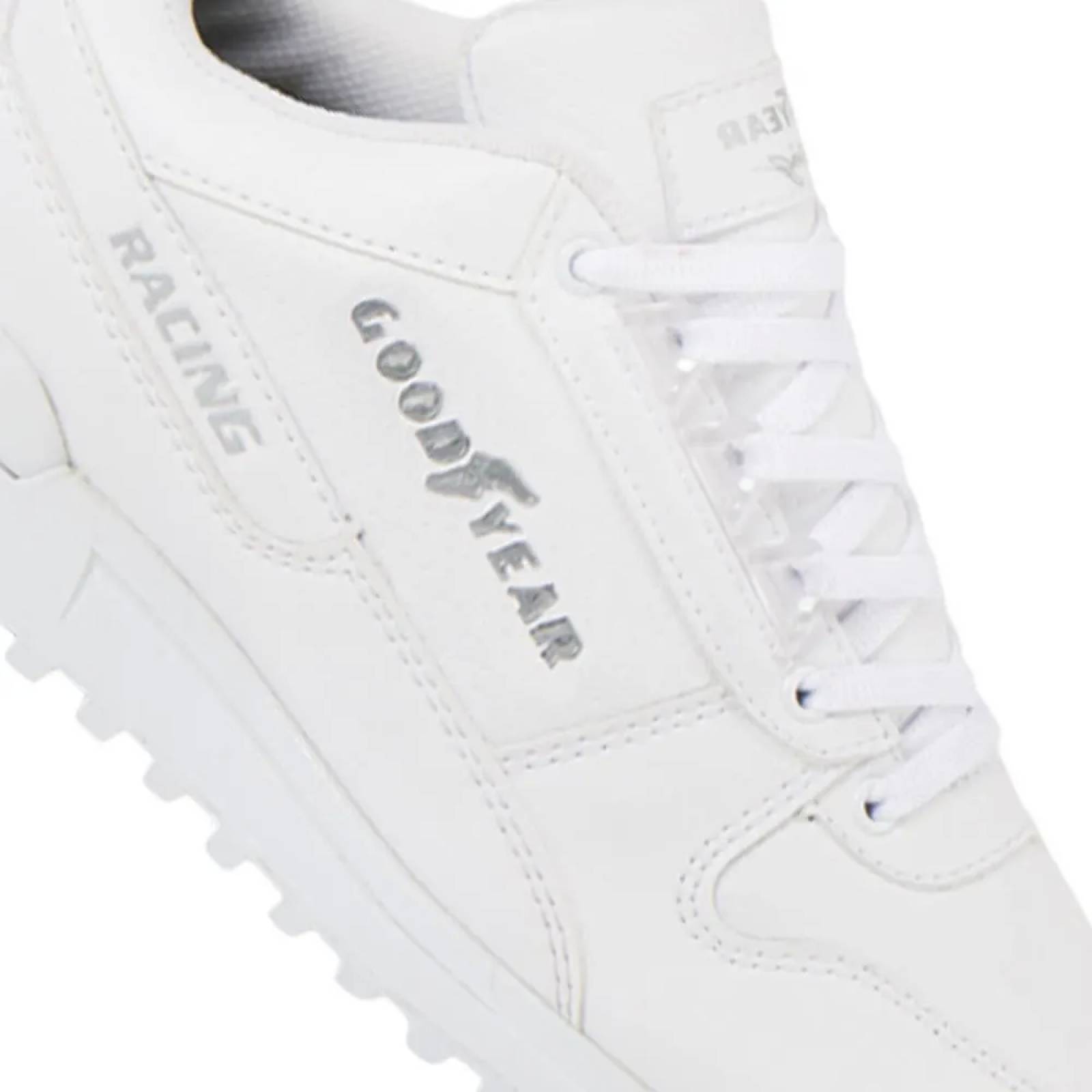 Choclo tenis casual urbano caballero blanco Goodyear Racing modelo 3794
