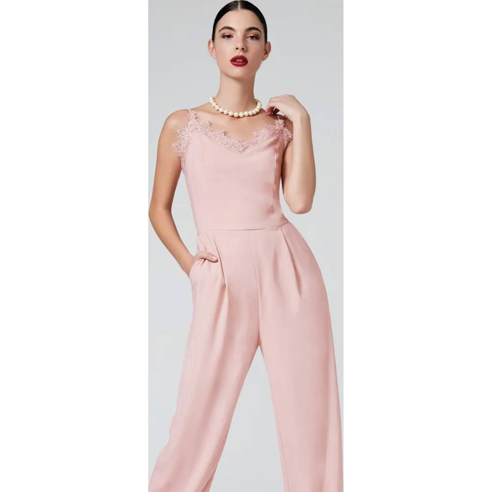 Pants Conjunto 2 Piezas Casual Holly Land color Rosa para Mujer 1048265