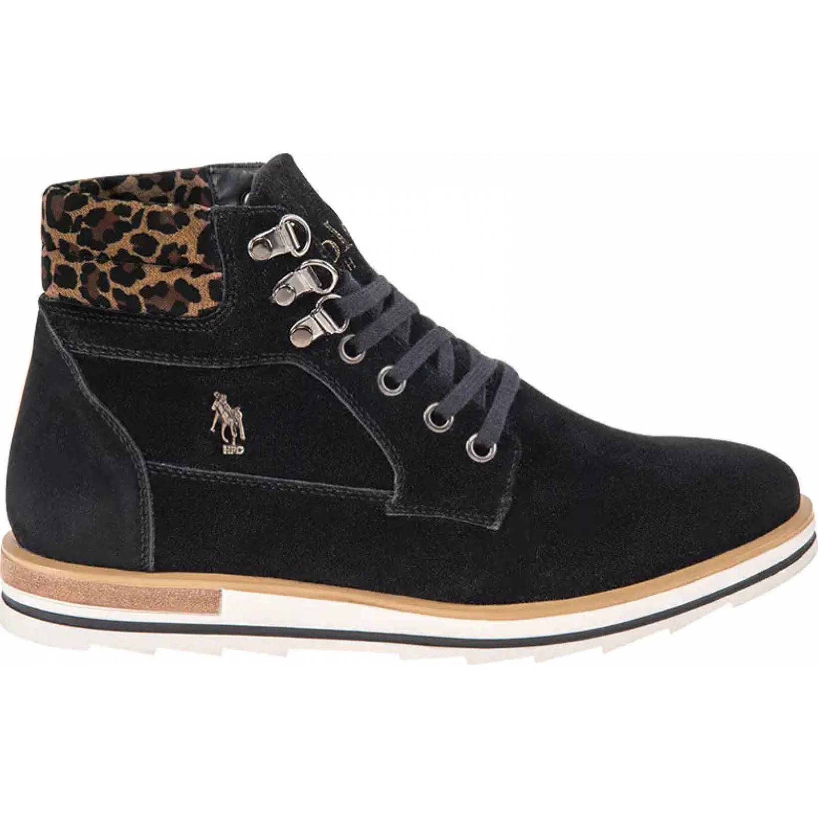 Bota hiker dama negro Hpc Polo modelo 1027