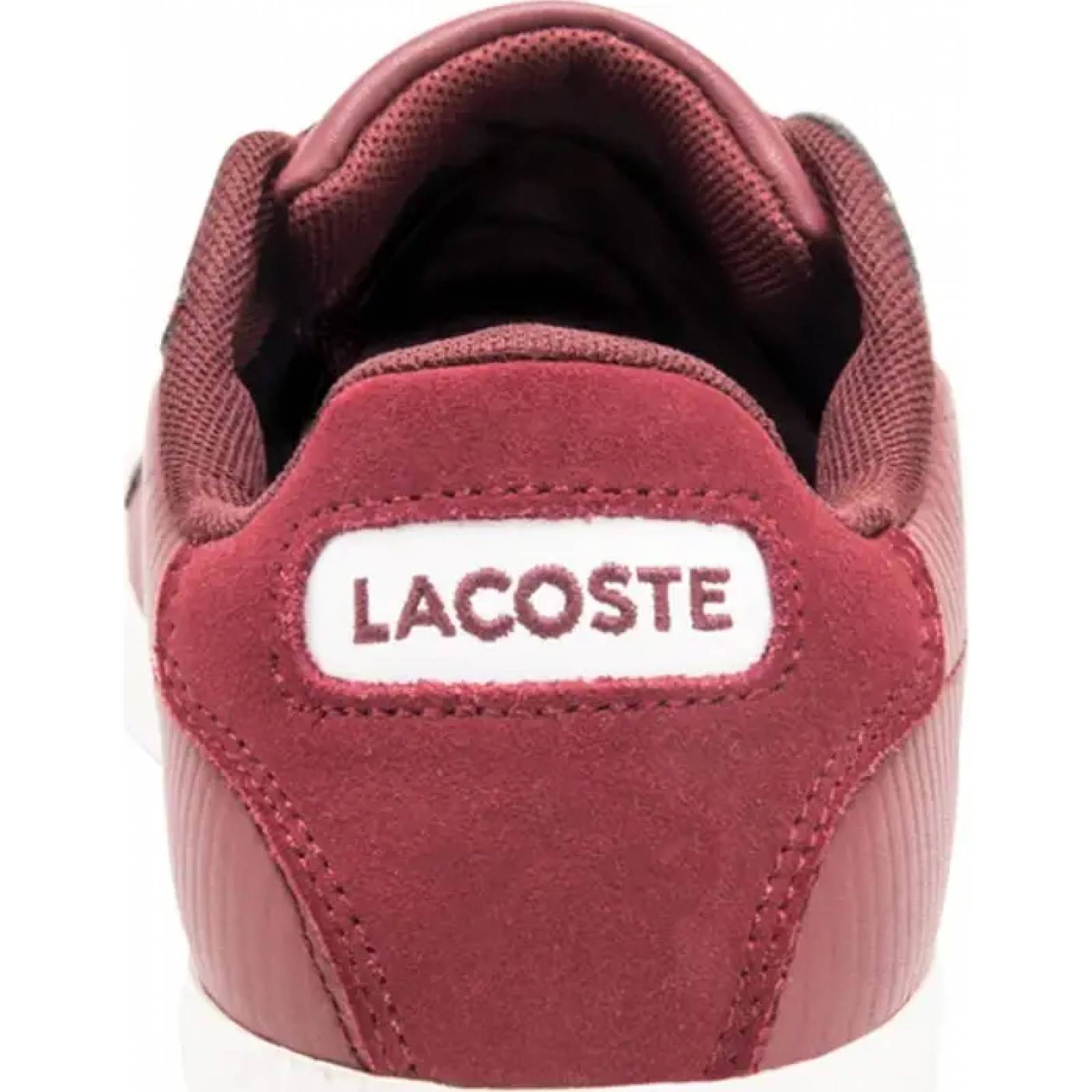 Choclo tenis casual urbano dama rojo Lacoste modelo 52P8