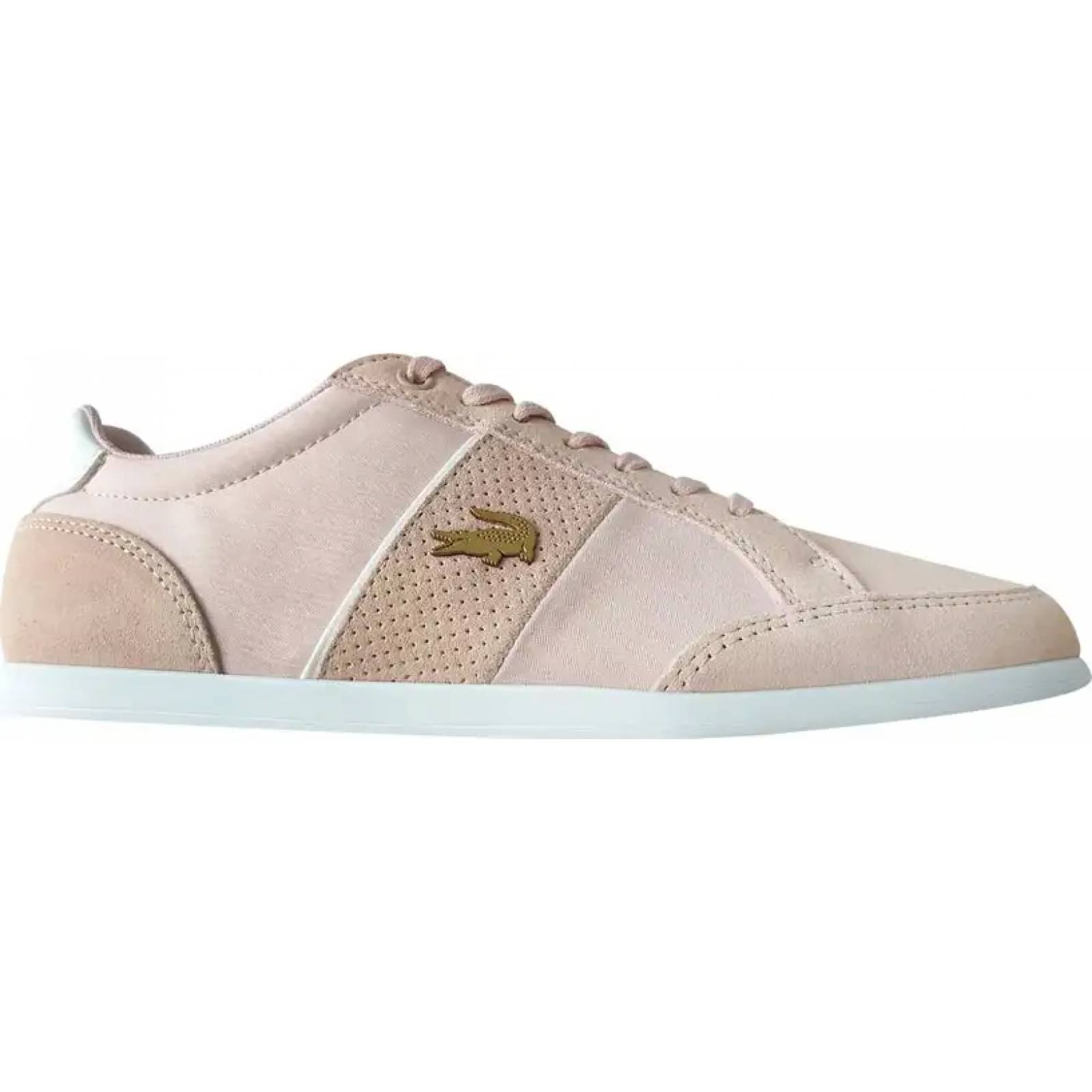Choclo tenis casual urbano dama rosa Lacoste modelo 0617
