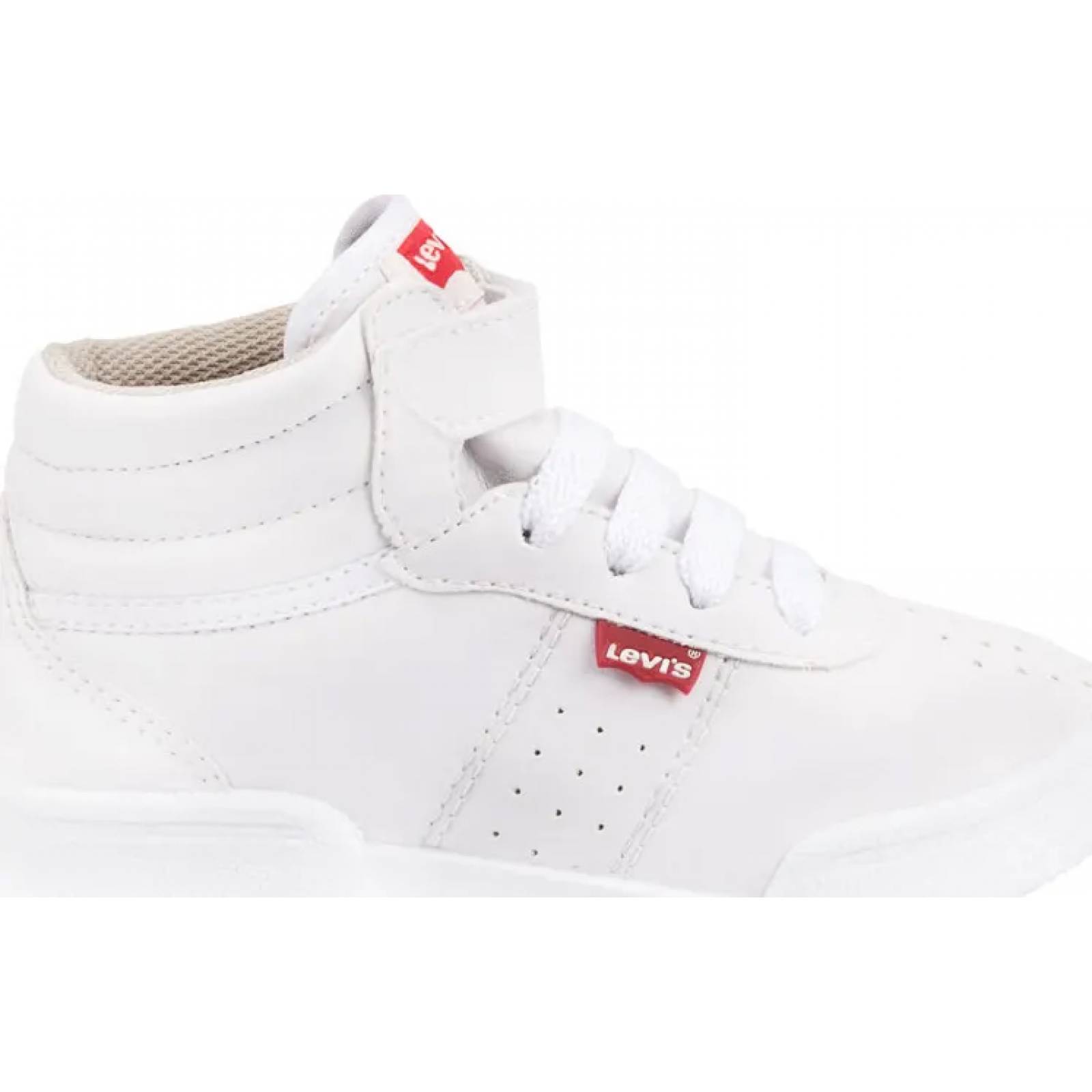 Bota tenis casual urbano niño blanco Levi's modelo 0257