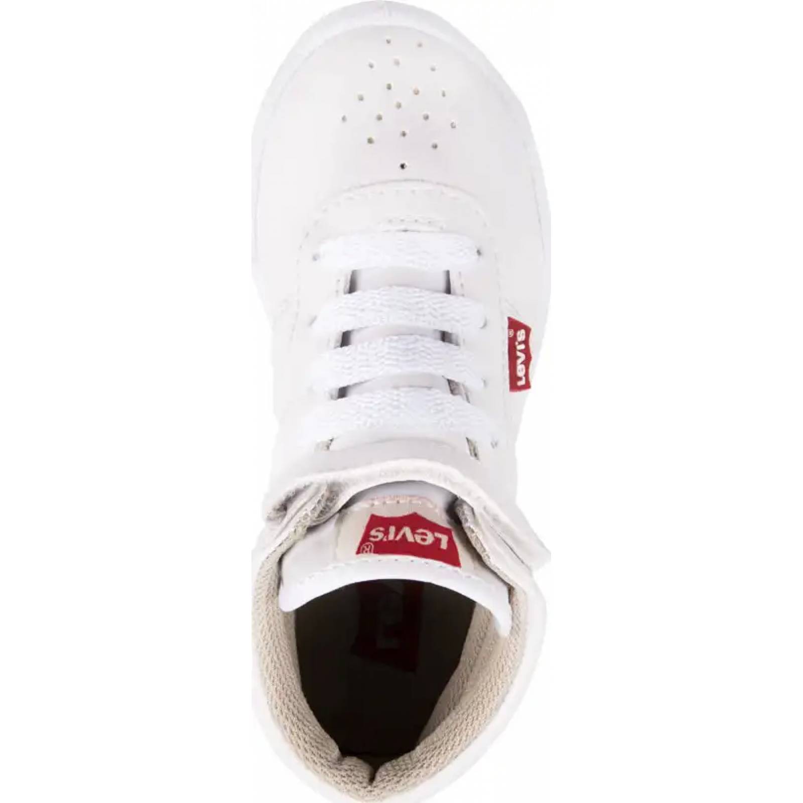Bota tenis casual urbano niño blanco Levi's modelo 0257
