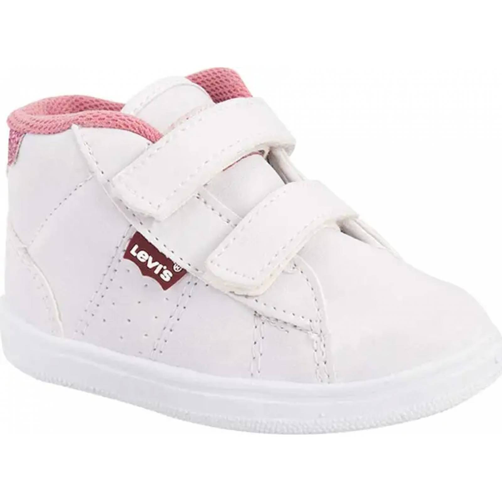 Bota tenis casual urbano niña blanco Levi's modelo 0331