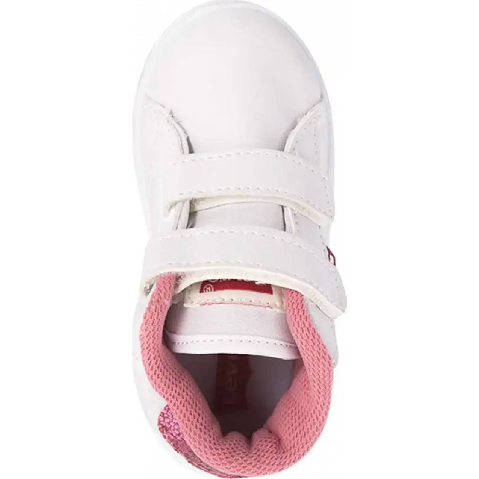 Bota tenis casual urbano niña blanco Levi's modelo 0331