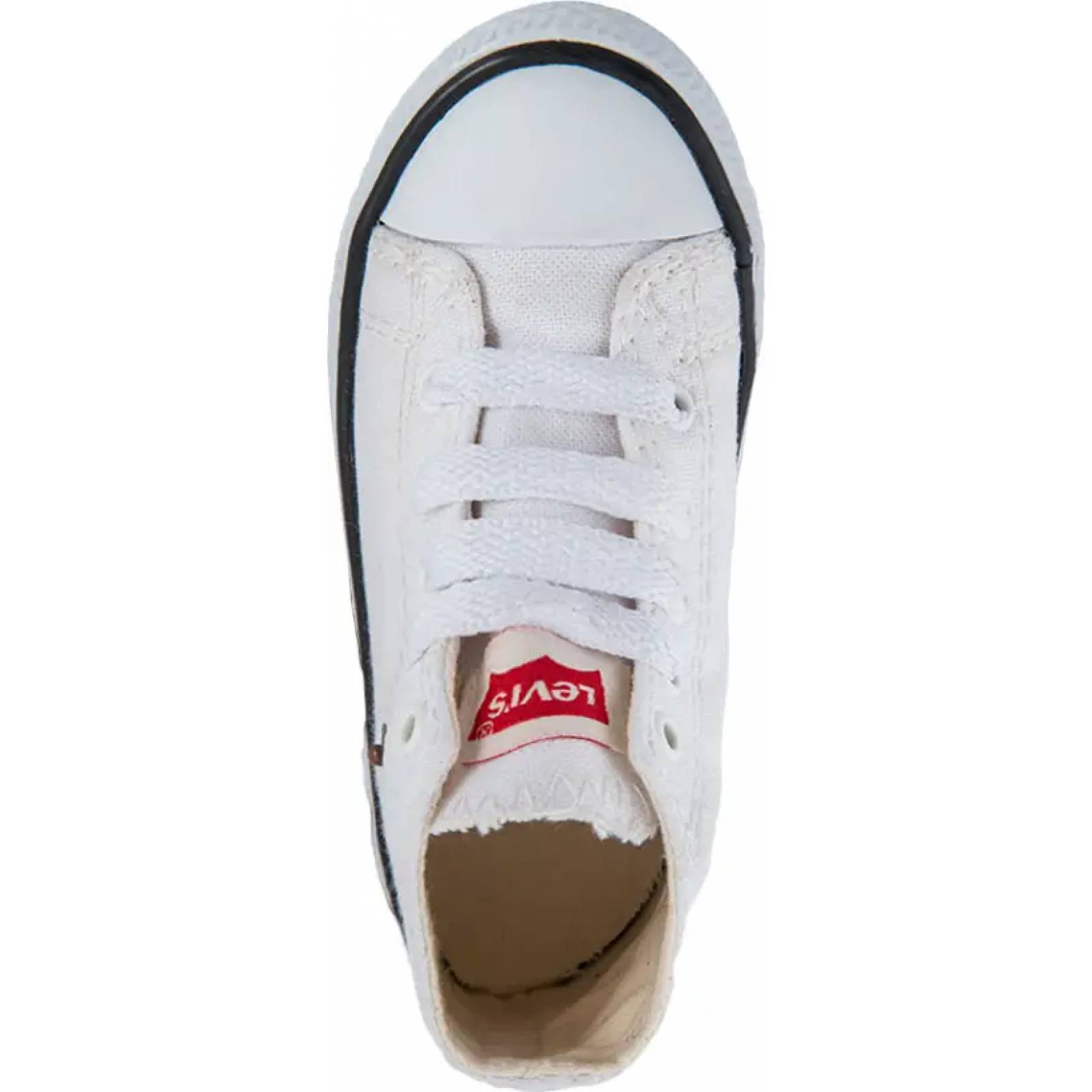 Bota tenis casual urbano niño blanco Levi's modelo 0207