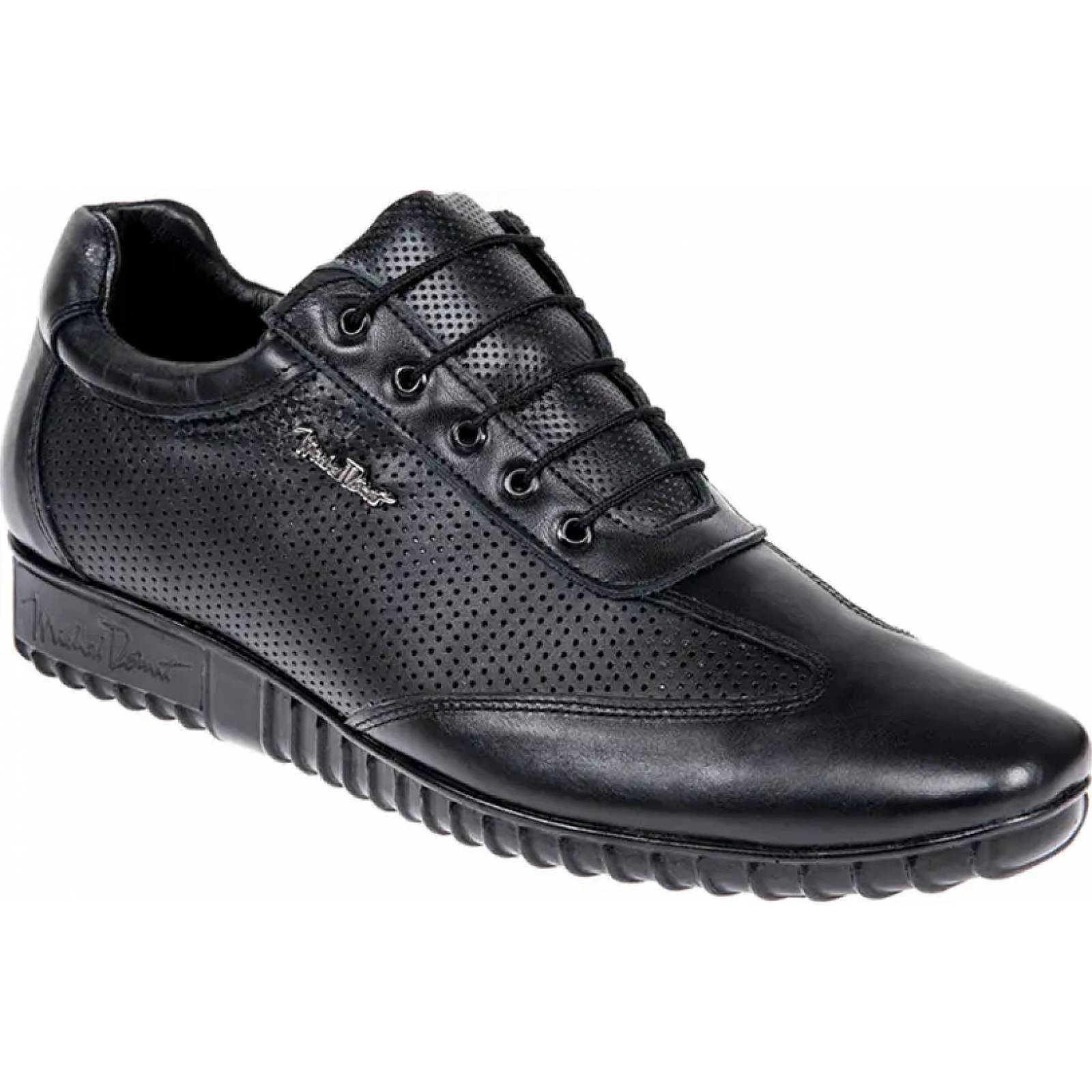 Choclo casual caballero negro Michel Domit modelo 9101