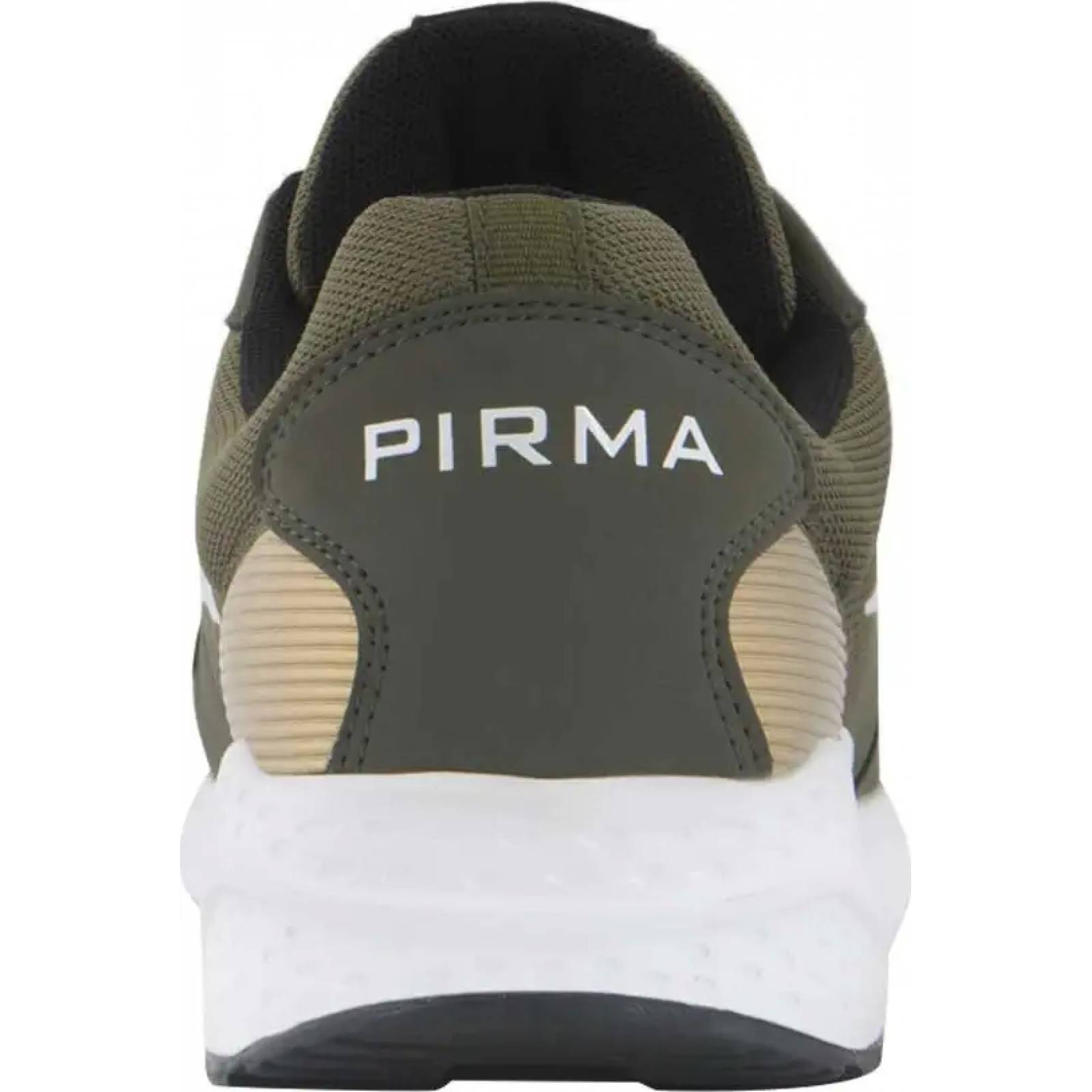 Correr tenis deportivo caballero verde olivo Pirma Brasil modelo 5014