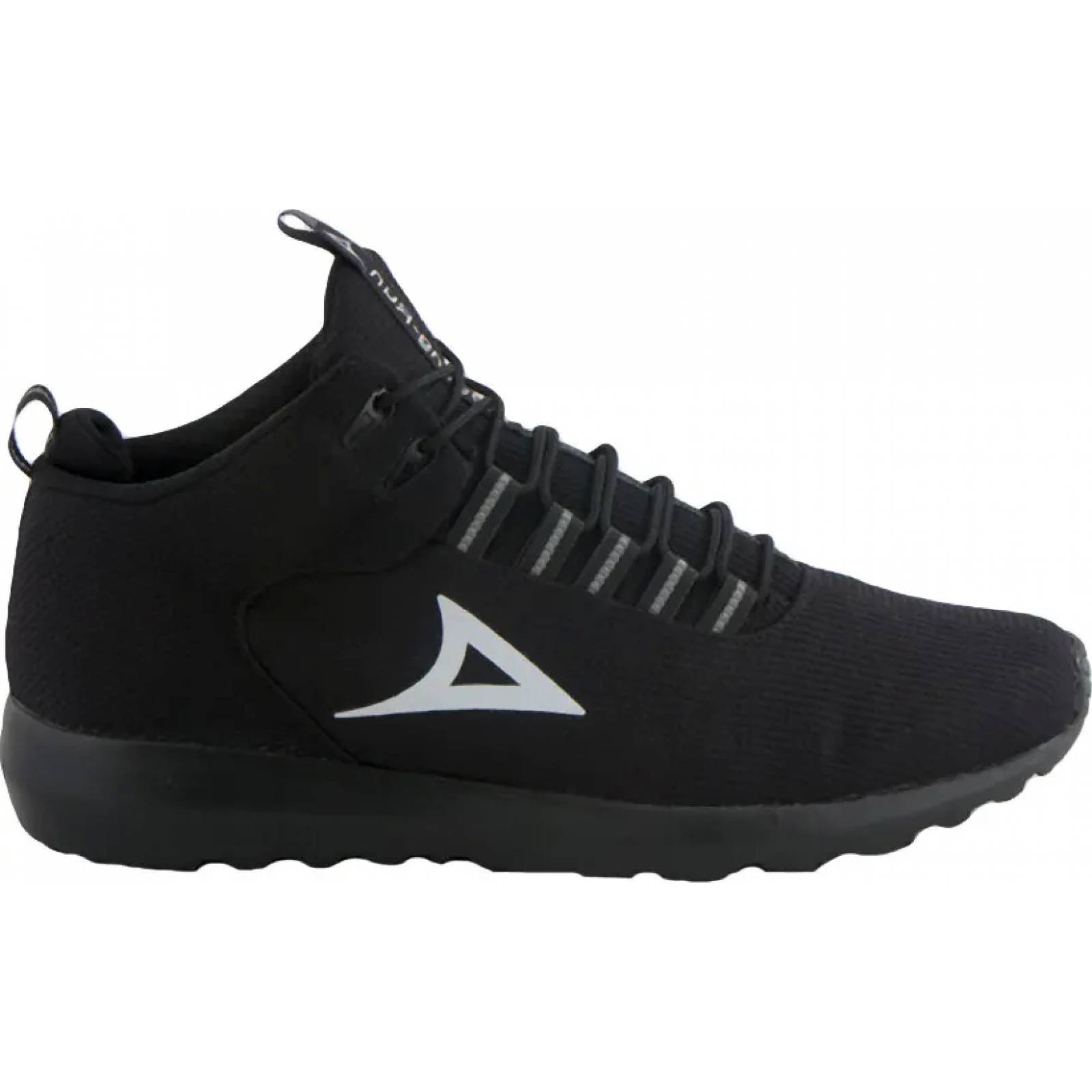 Bota tenis casual urbano caballero negro Pirma modelo 309
