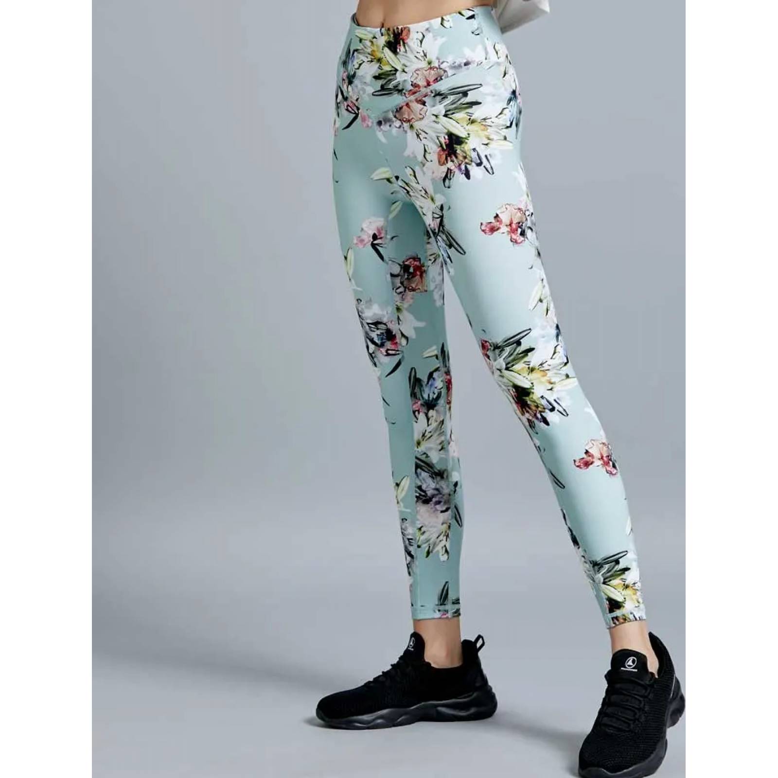 Leggings deportiva dama verde Prokennex modelo 1P01