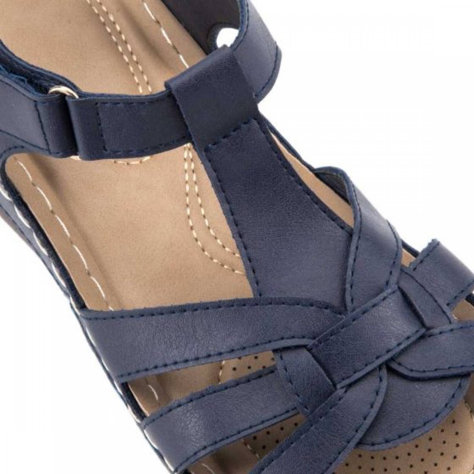 Kit 2 pares sandalia confort dama multicolor Shosh modelo 9501