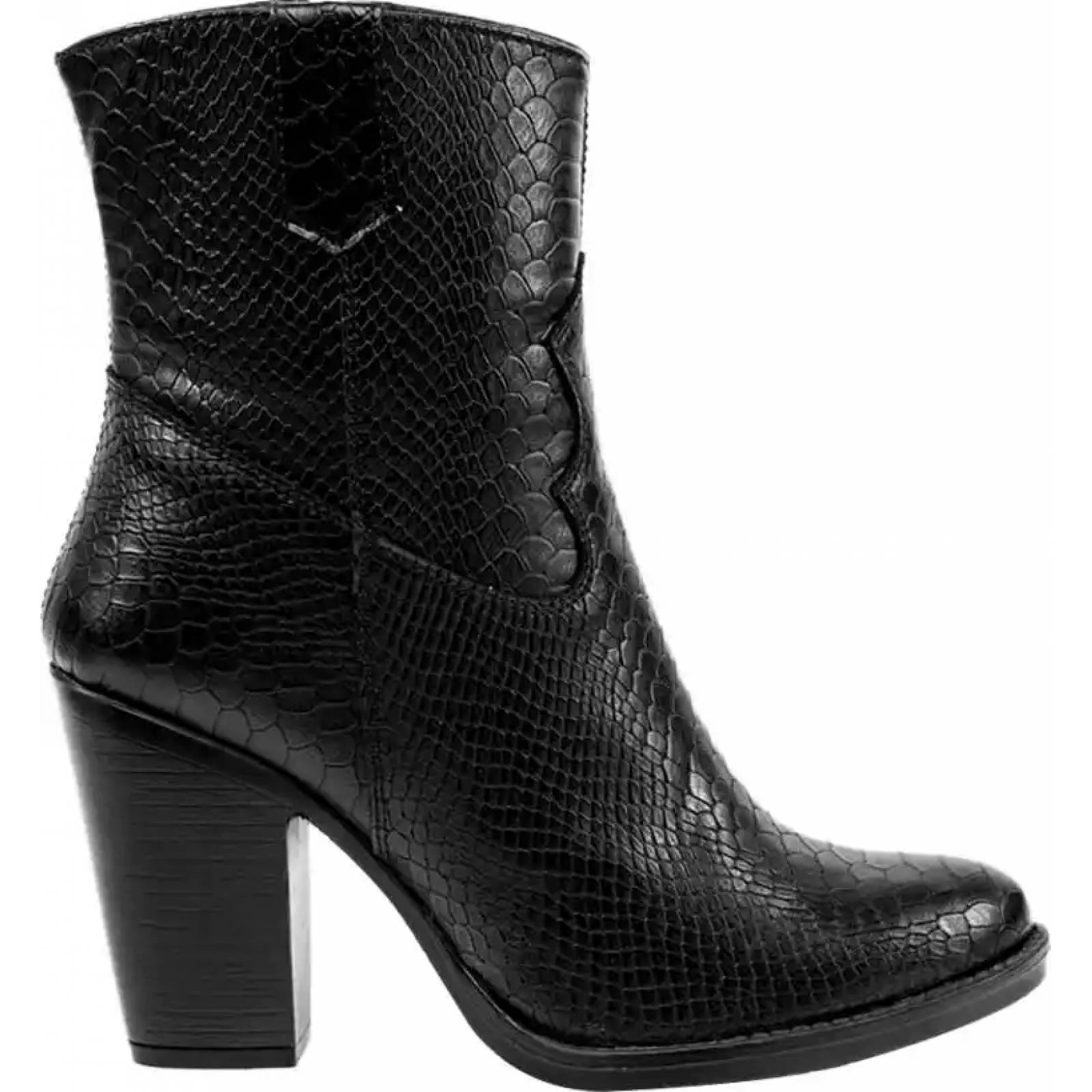Bota vaquero dama negro Lucero modelo 3024