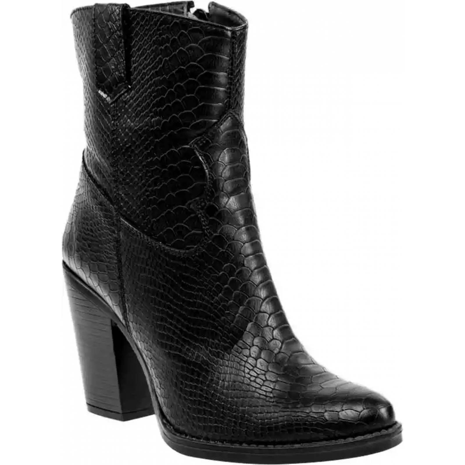 Bota vaquero dama negro Lucero modelo 3024