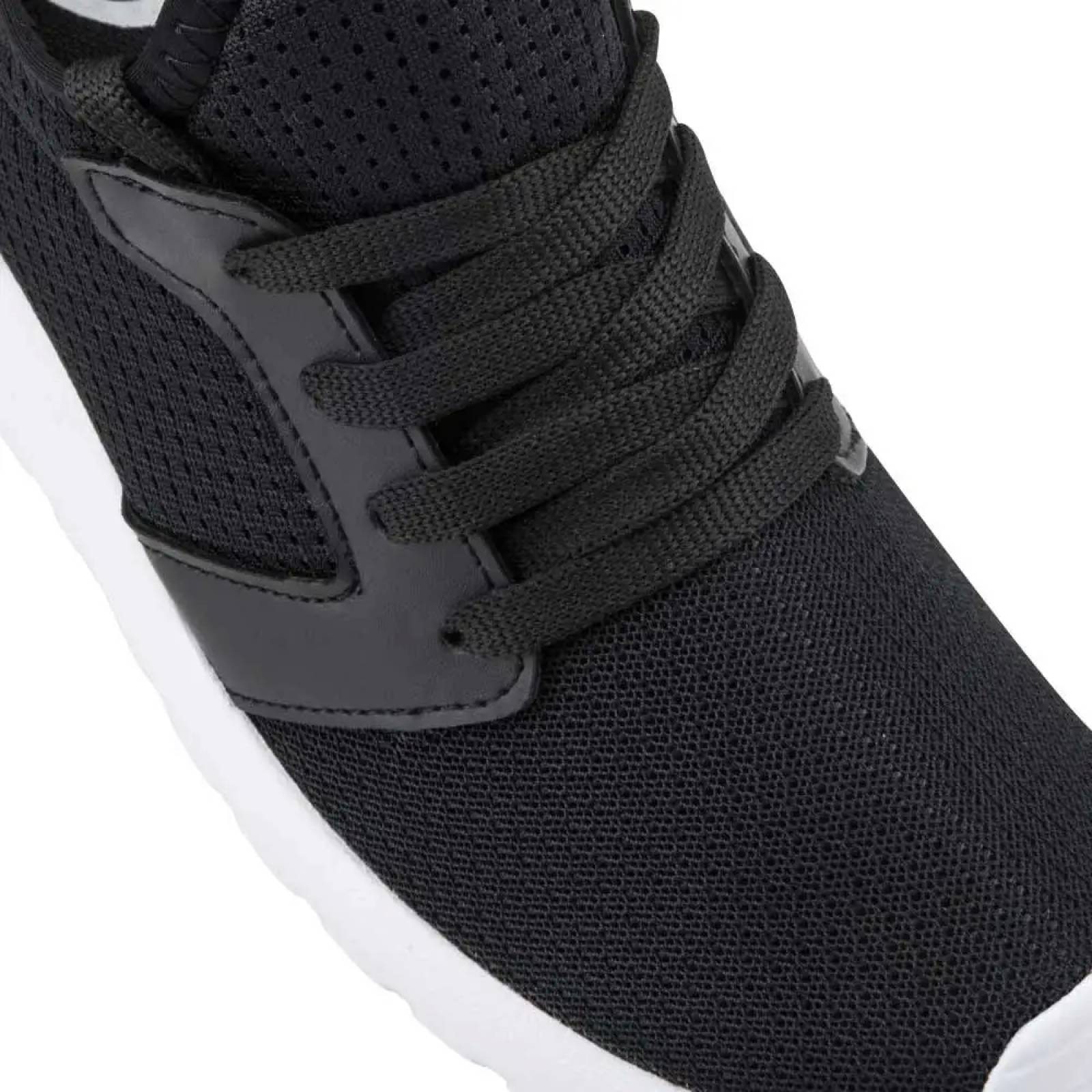 Choclo tenis casual urbano dama negro Pink By Price Shoes modelo 376